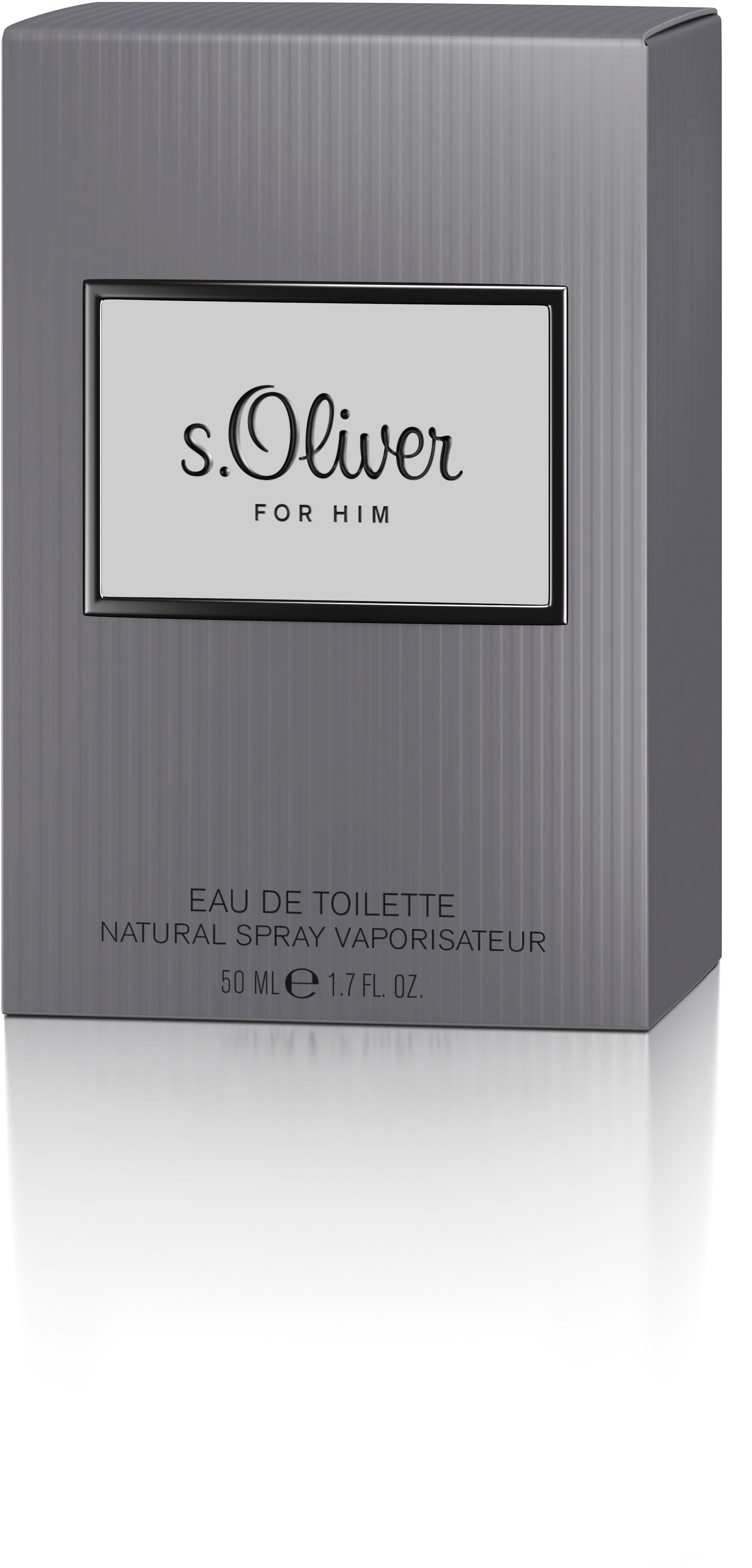 s.Oliver Eau de toilette S.Oliver For Him EDT NATURAL SPRAY 50 ML (set, 1-delig)