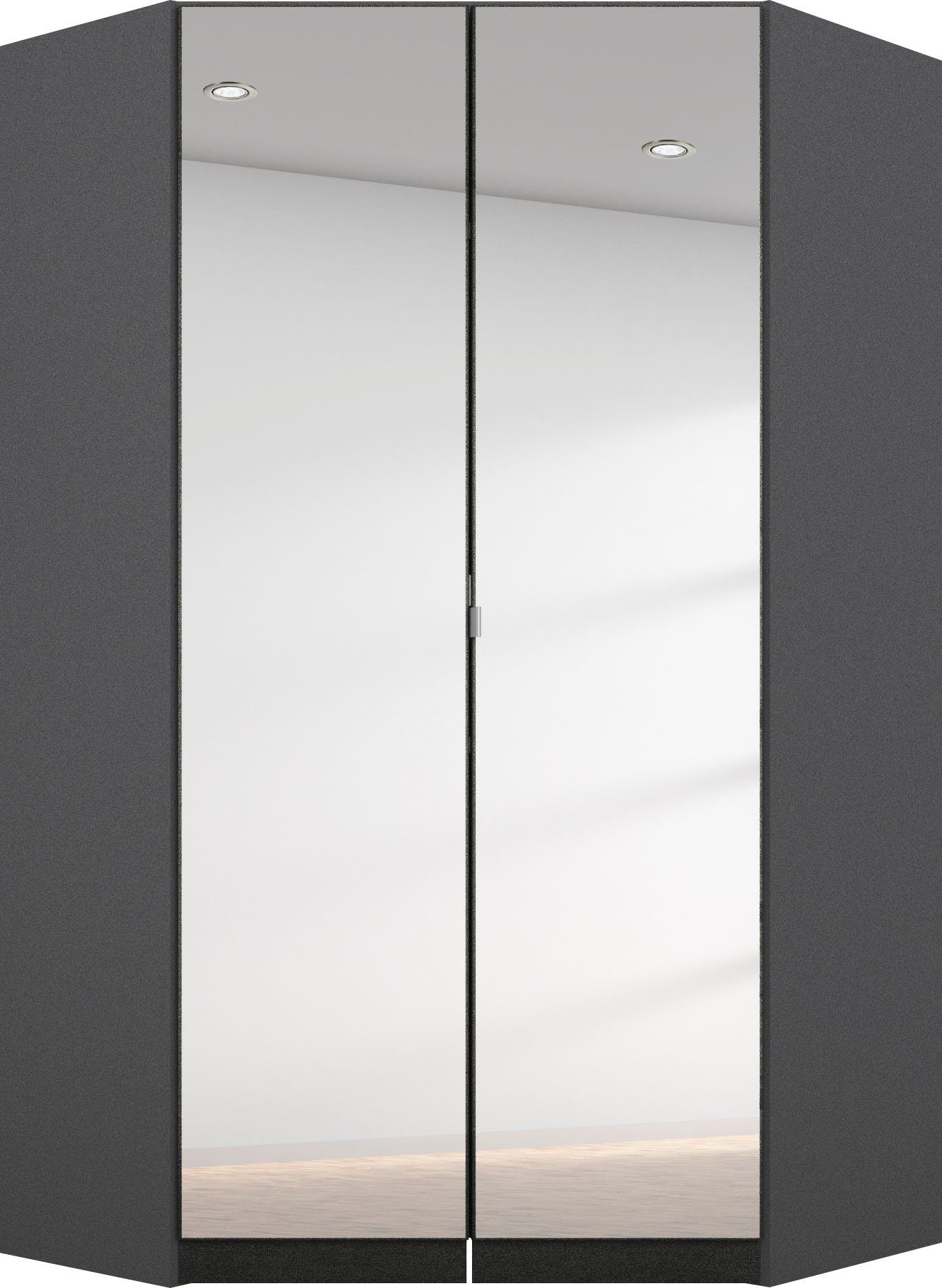 rauch Kastenset Kledingkast kast garderobe garderobekast hoekkast HOMBURG veel opbergruimte, bovenste lade met indeling made in germany