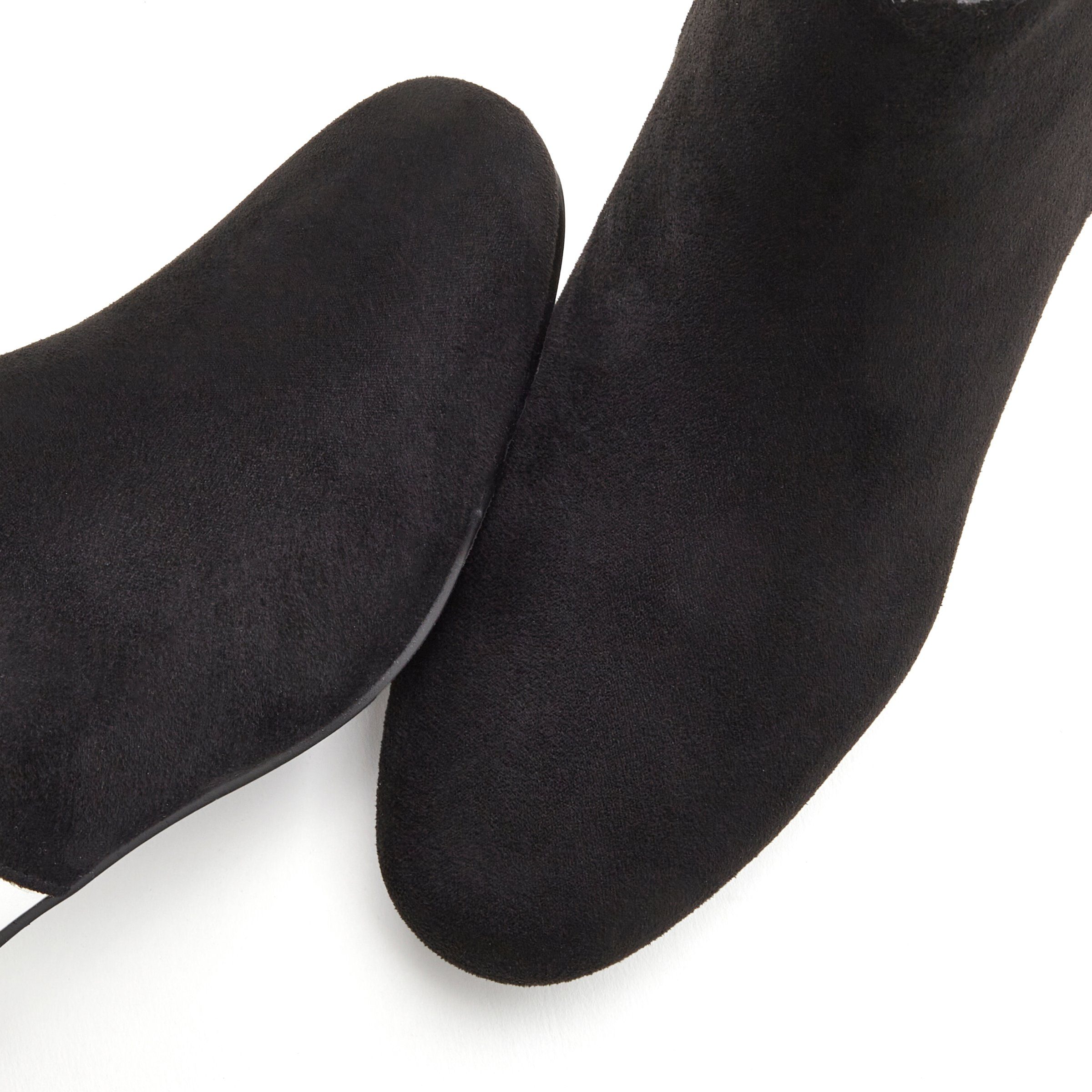 Lascana Laarsjes met comfortabele blokhak, laarzen, laarzen vegan