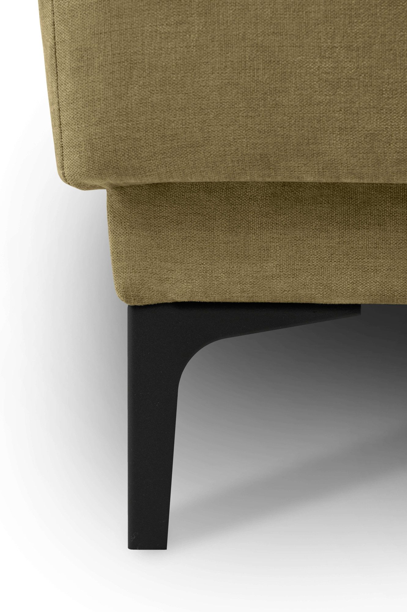 Places of Style Zithoek XXL bank Oland, structuur, platweefsel, luxe microvezel, bouclé