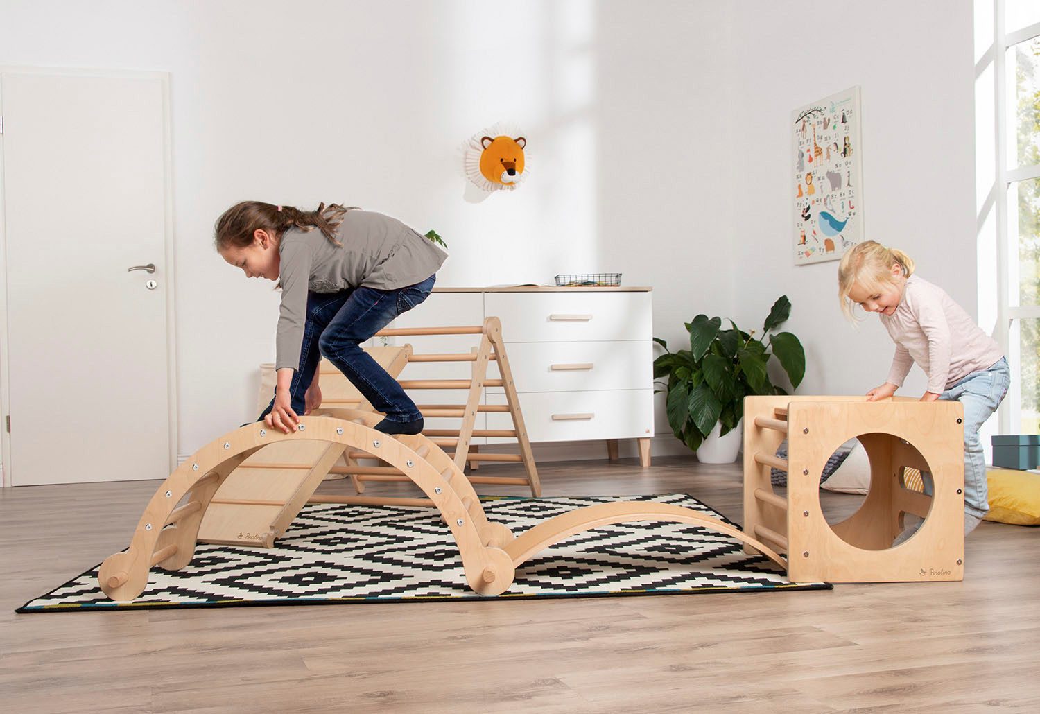 Pinolino® Klimrek Kletterbogen und Wippe »Kari«