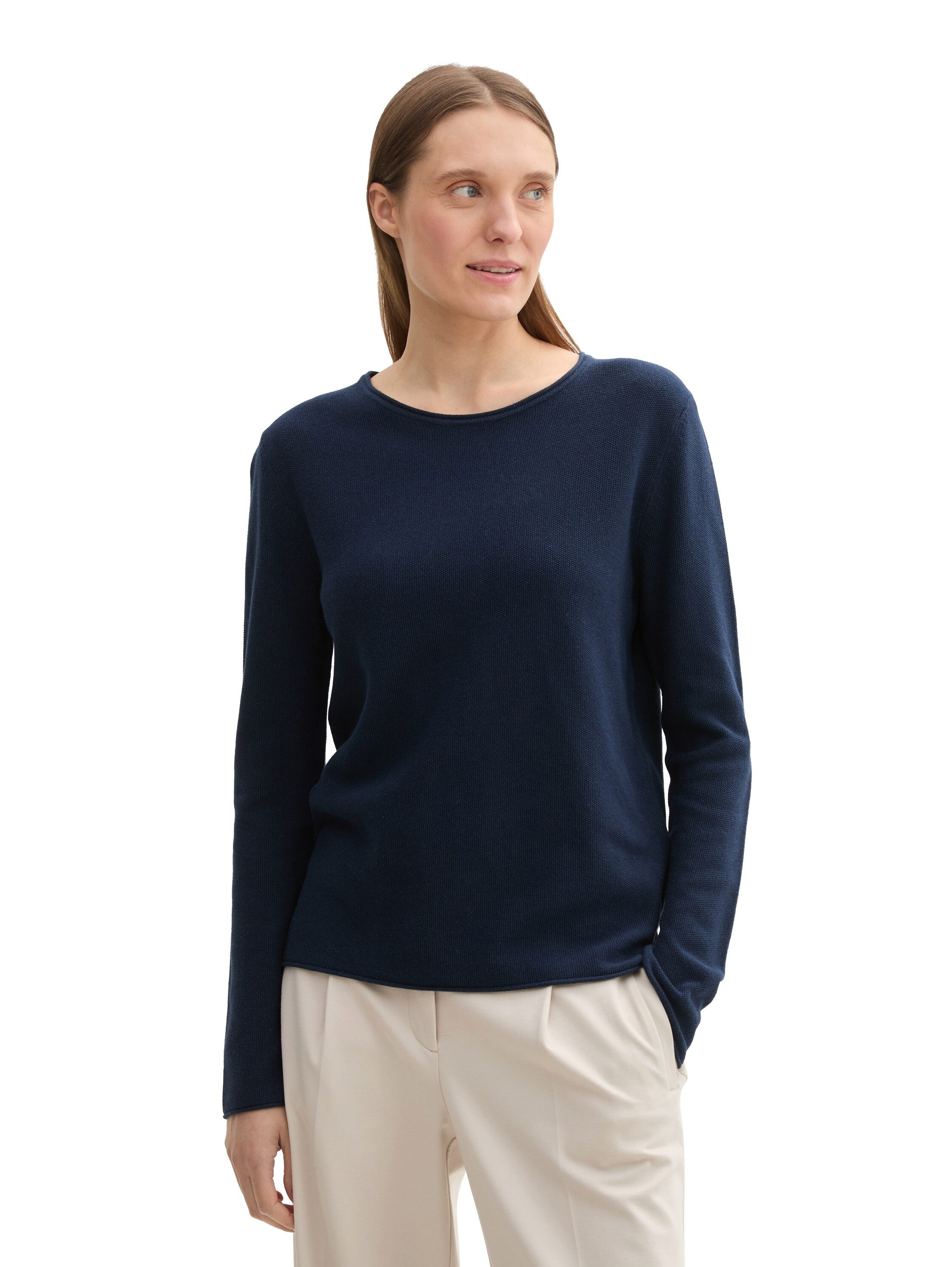 Tom Tailor Gebreide trui OTTO met viscose
