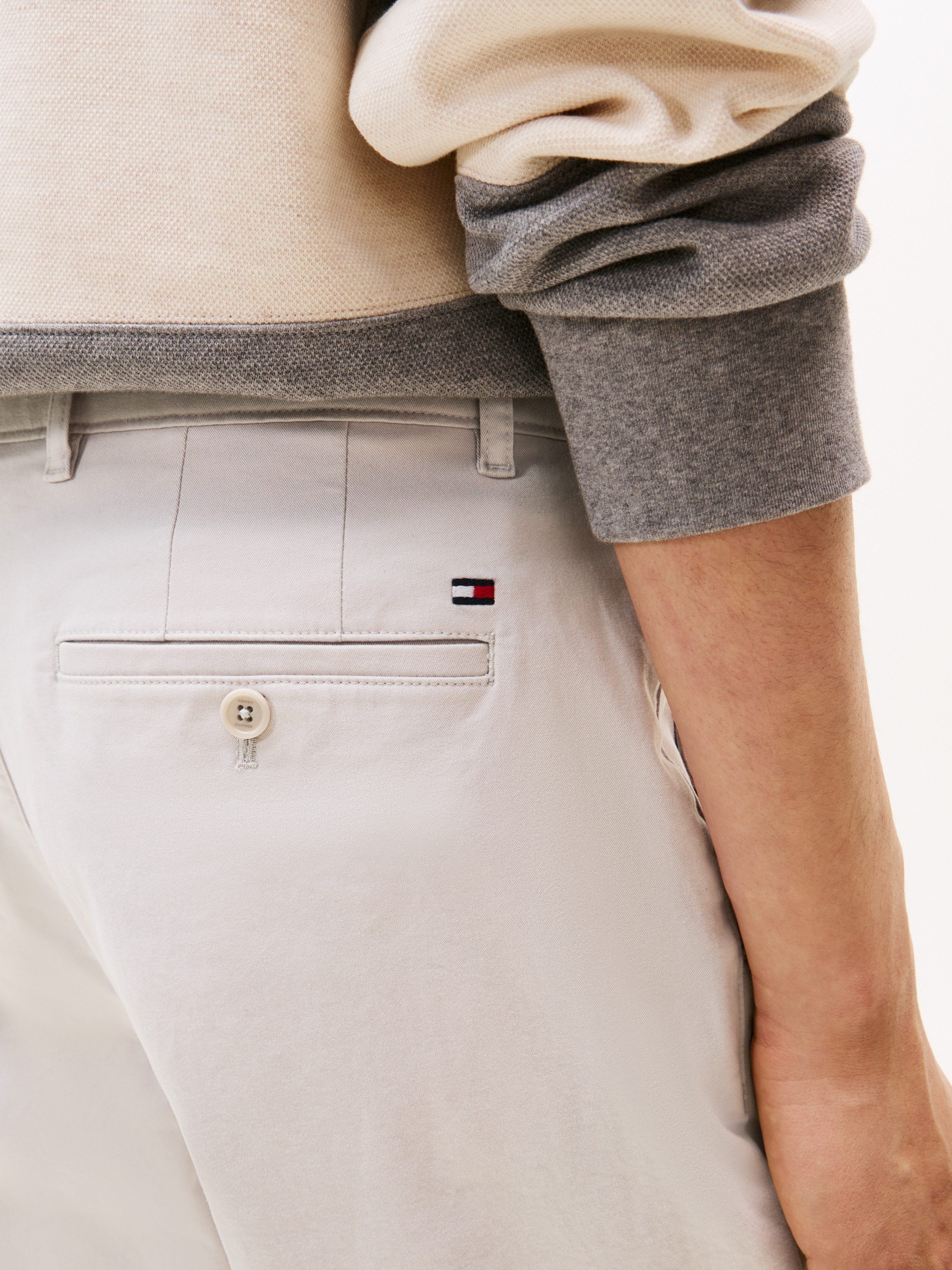 Tommy Hilfiger Chino CORE DENTON ESSENTIAL TWILL Rechte pijp, eenvoudige look