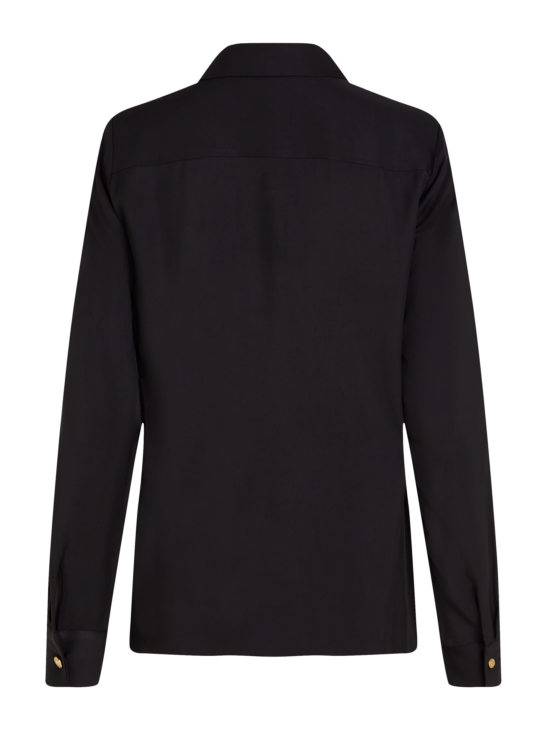 Tommy Hilfiger Blouse met lange mouwen met logovlag