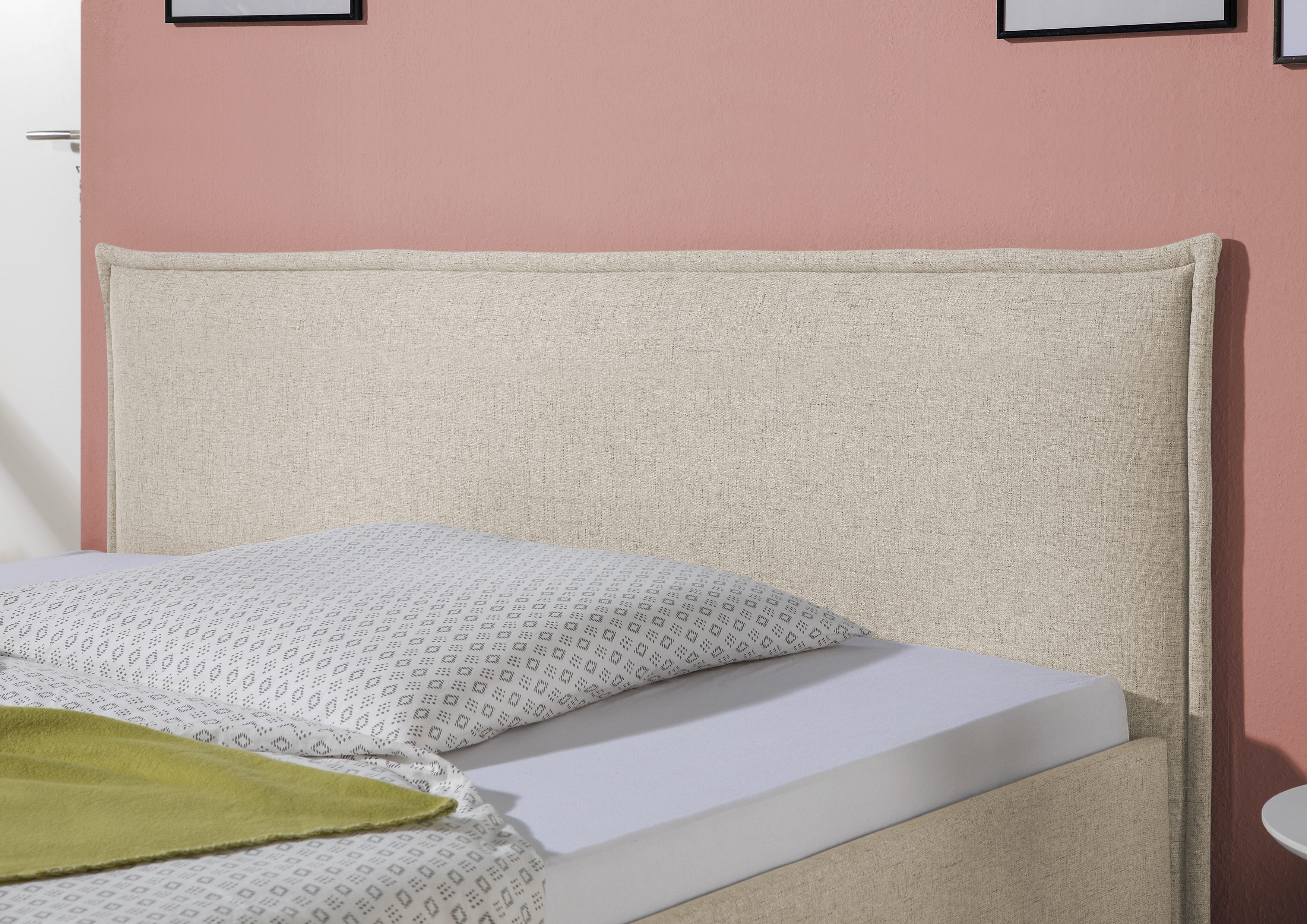 Maintal Gestoffeerd bed Gustine Zijkanten van het bed zelf te monteren, zonder bedkist