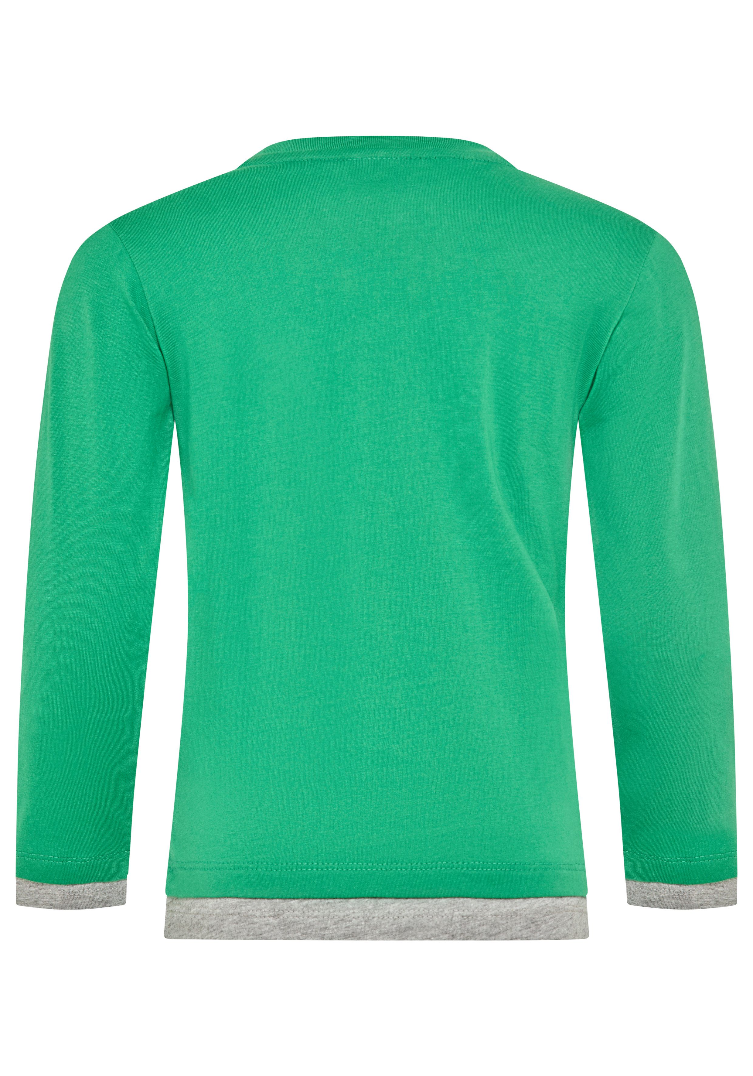KIDSWORLD Shirt met lange mouwen Let op knutselwerk Shirt met coole vossendruk
