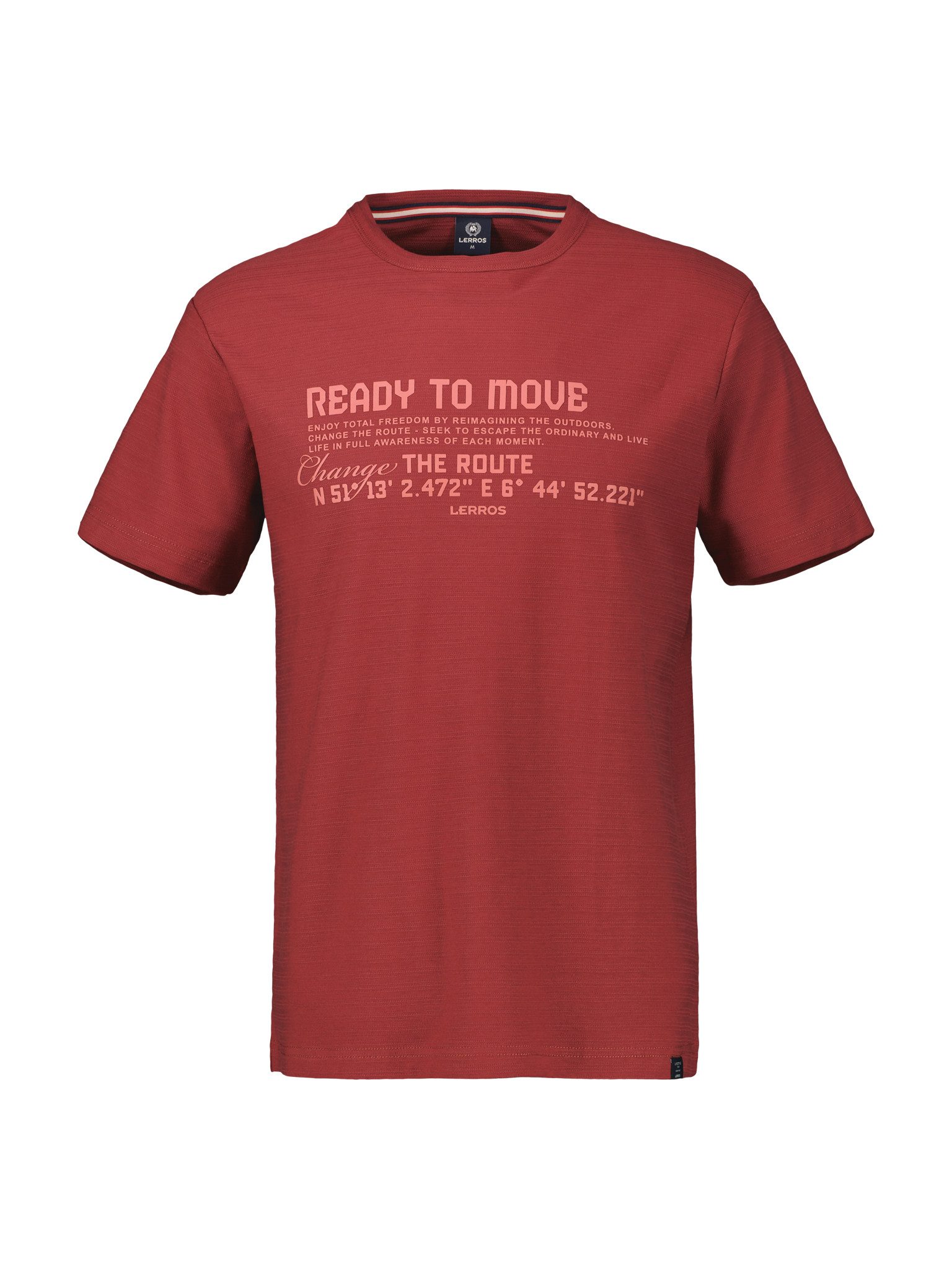 Lerros T-shirt met belettering