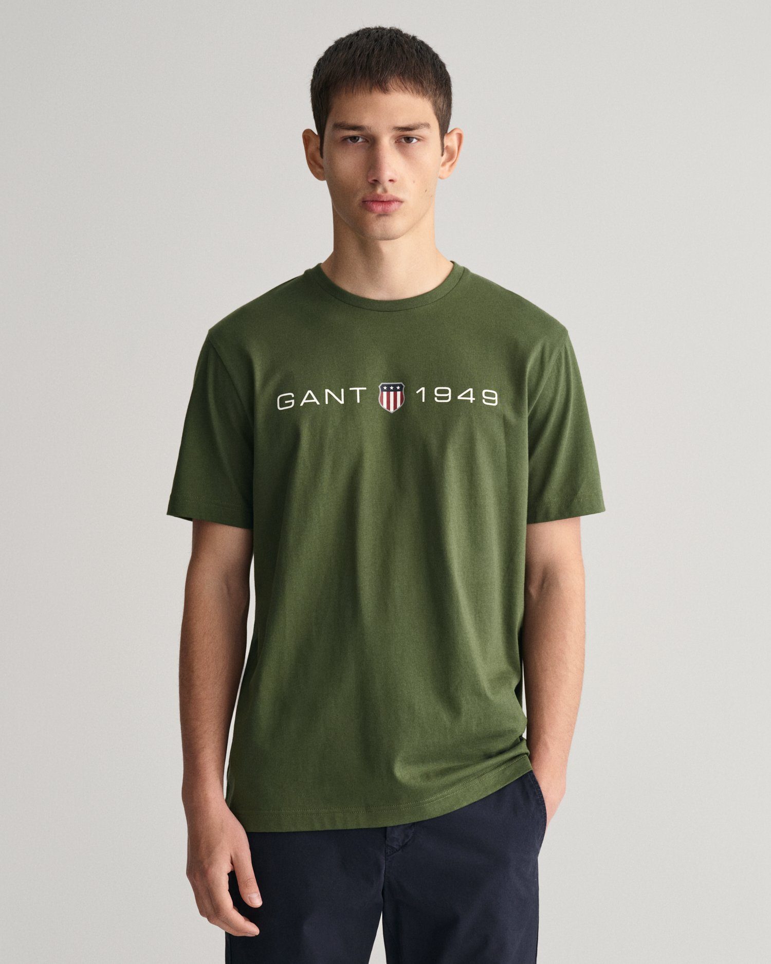 Gant T-shirt met labelprint