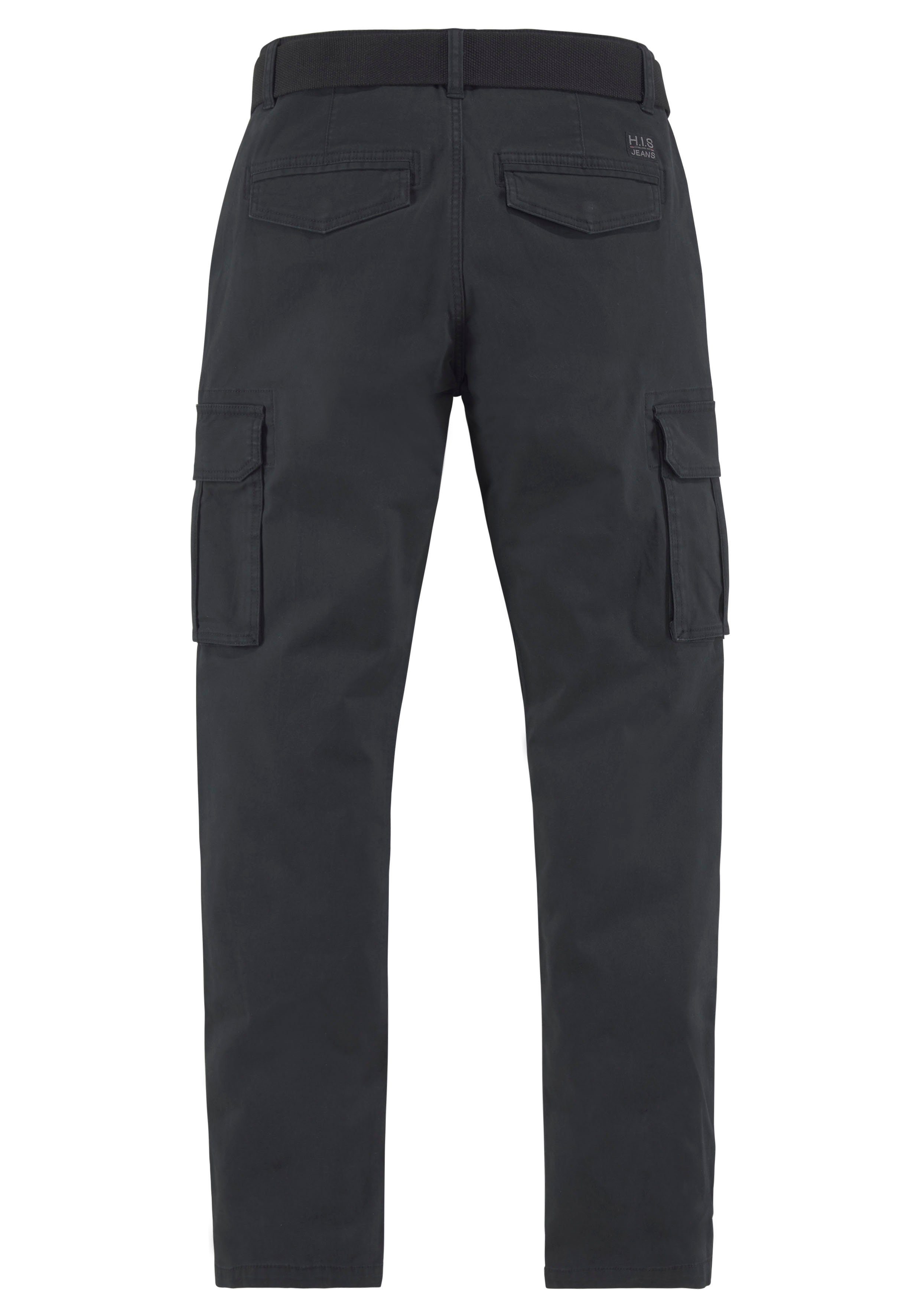 H.I.S Cargobroek (set, 2-delig, Met een afneembare riem)