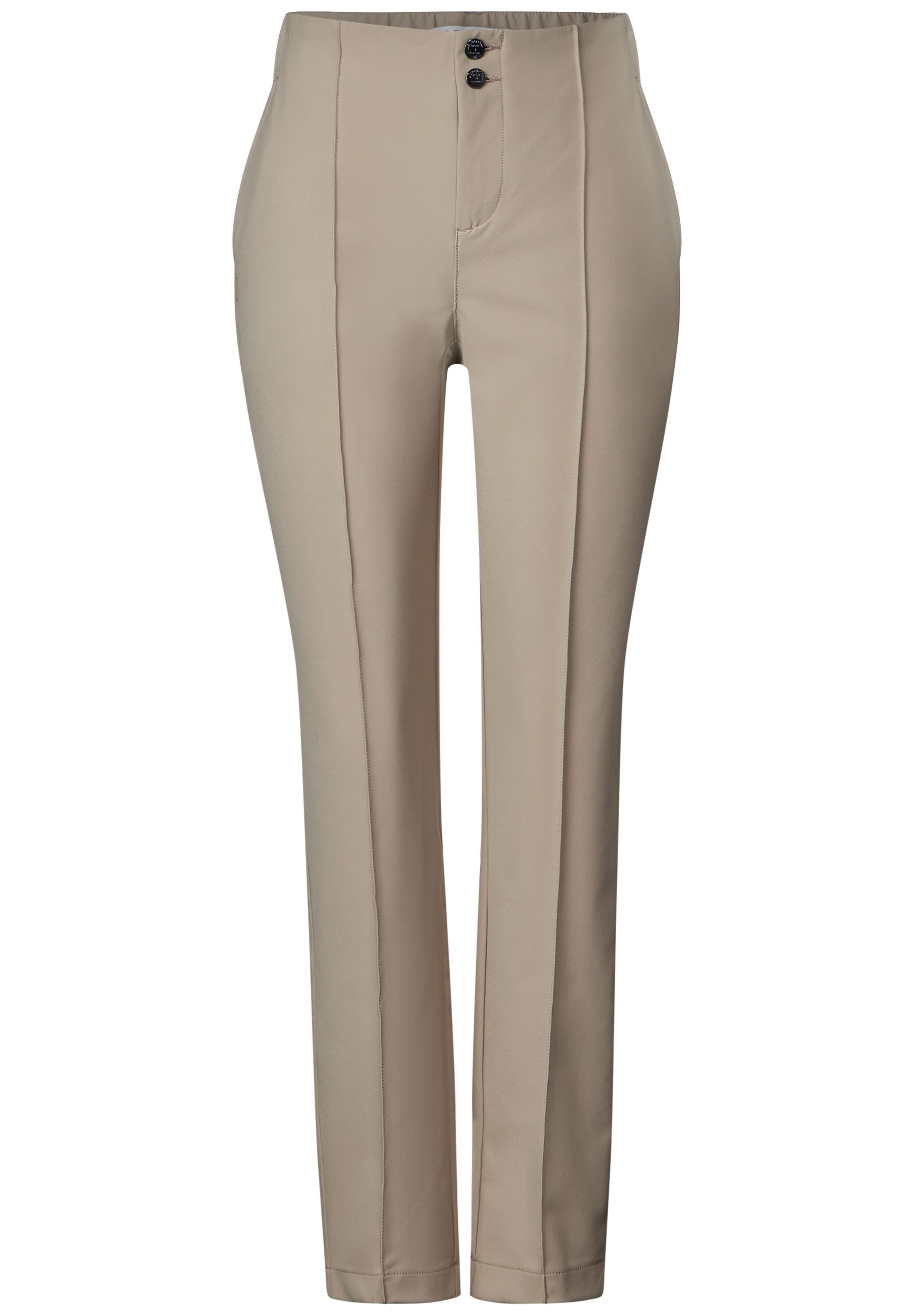 STREET ONE Chino met siernaden vooraan