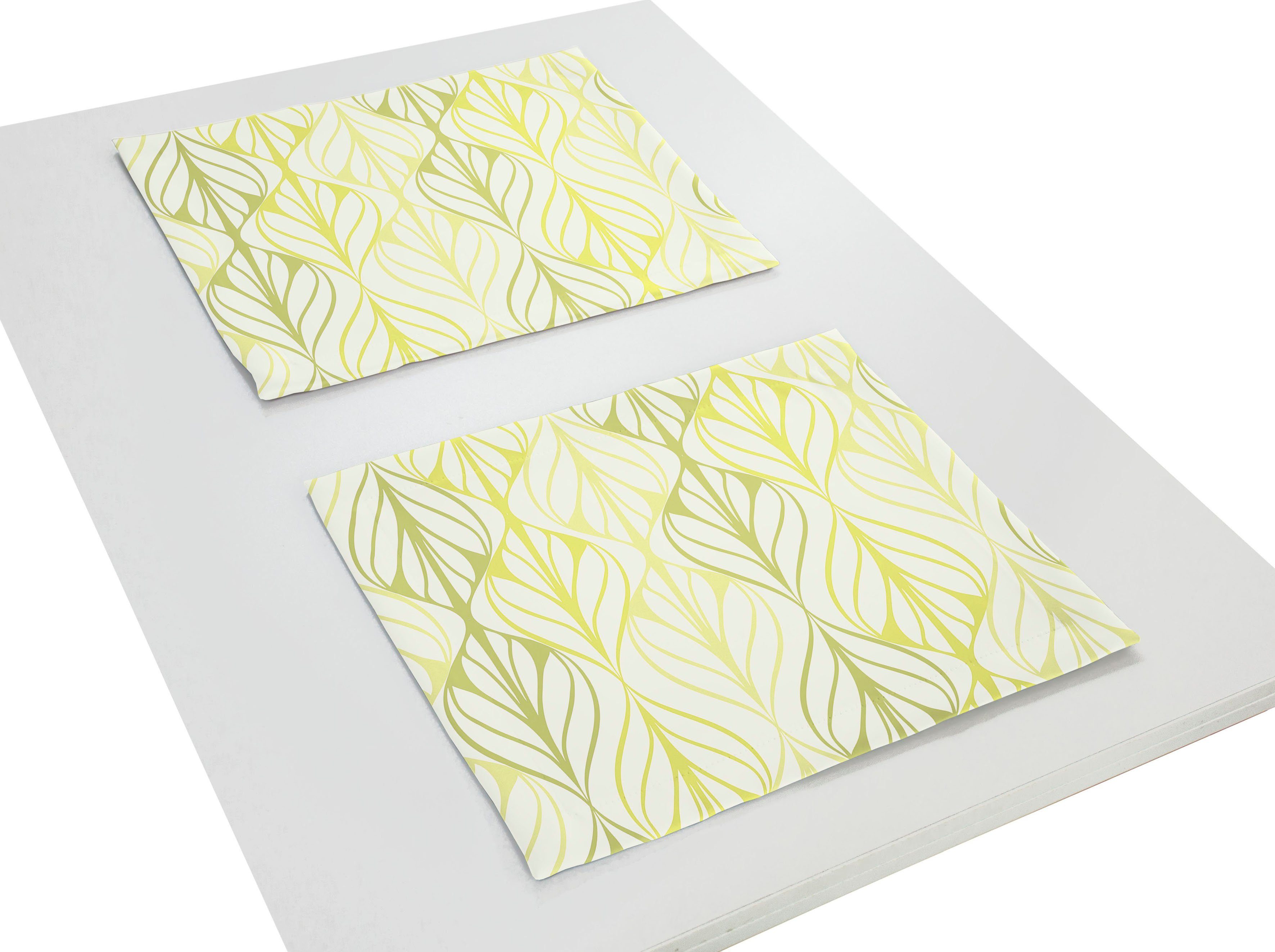 Adam Set placemats WAVE GOTS organic, gecertificeerd door CERES 0242, Made in Germany (2 stuks)