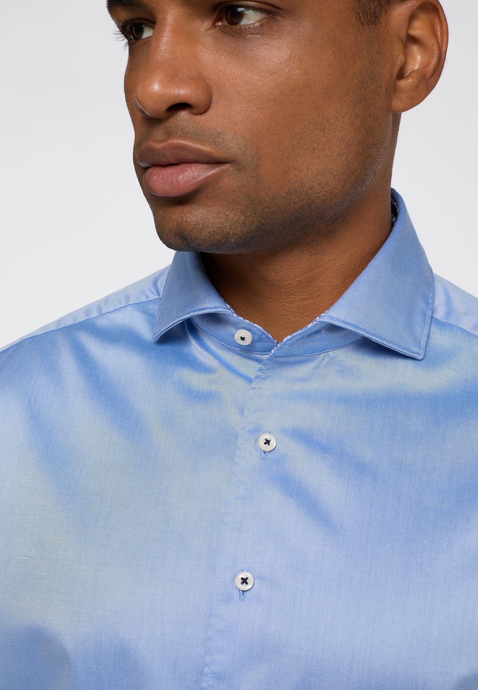 Eterna Overhemd met lange mouwen MODERN FIT EASY IRON (gemakkelijk te strijken)