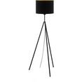 eglo staande lamp scigliati zwart - oe34 x h144 cm - excl. 1x e27 (elk max. 60 w) - hoogwaardige staande lamp - lamp voor de woonkamer - slaapkamerlamp - lamp met stoffen kap - stof lamp - staande lamp - textiel zwart