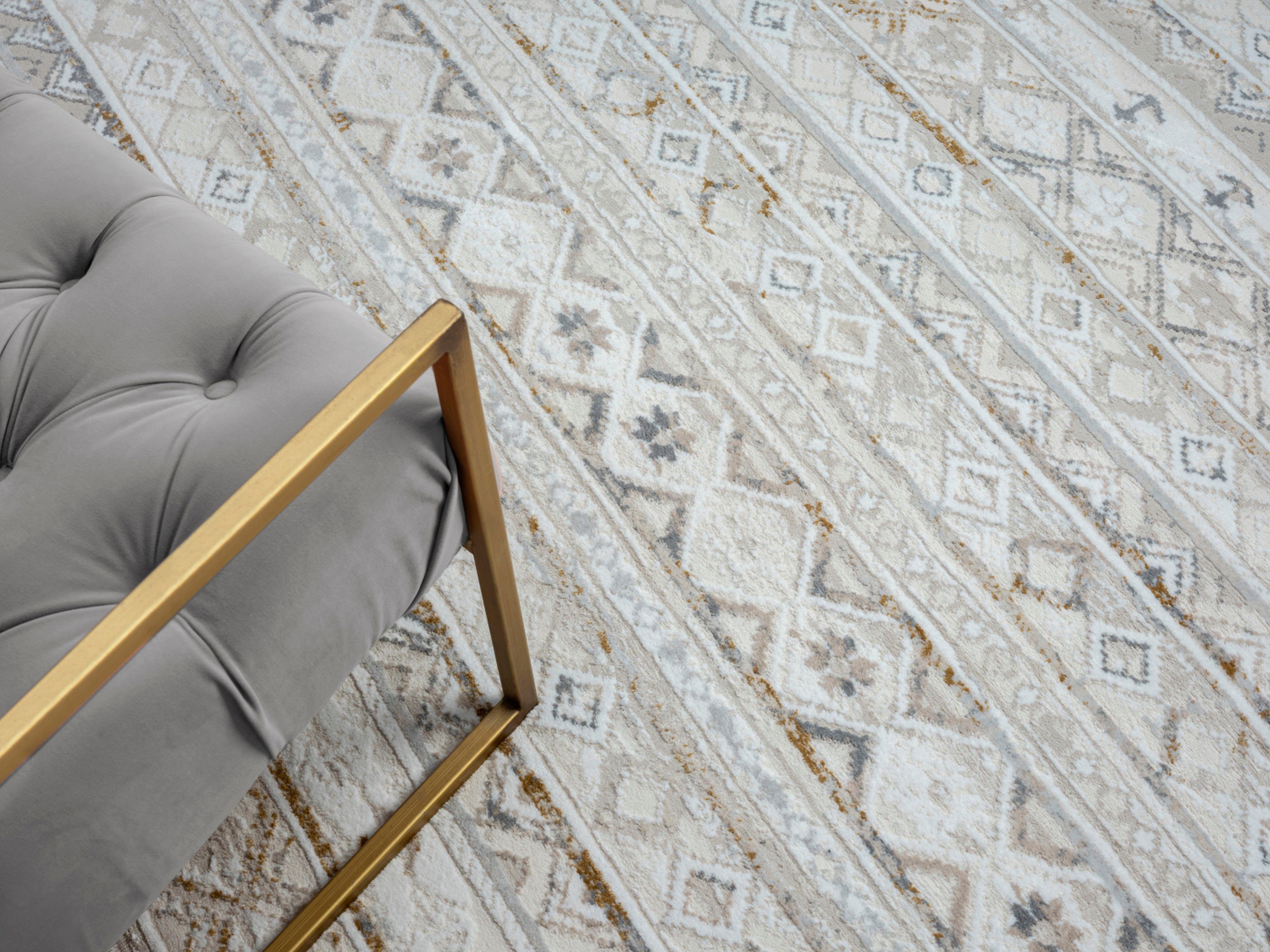 Myflair Möbel & Accessoires Vloerkleed Mijn Nomady voorraadopruiming Kortpolig, Scandi-ontwerp, bijzonder zacht door microvezel, met franjes