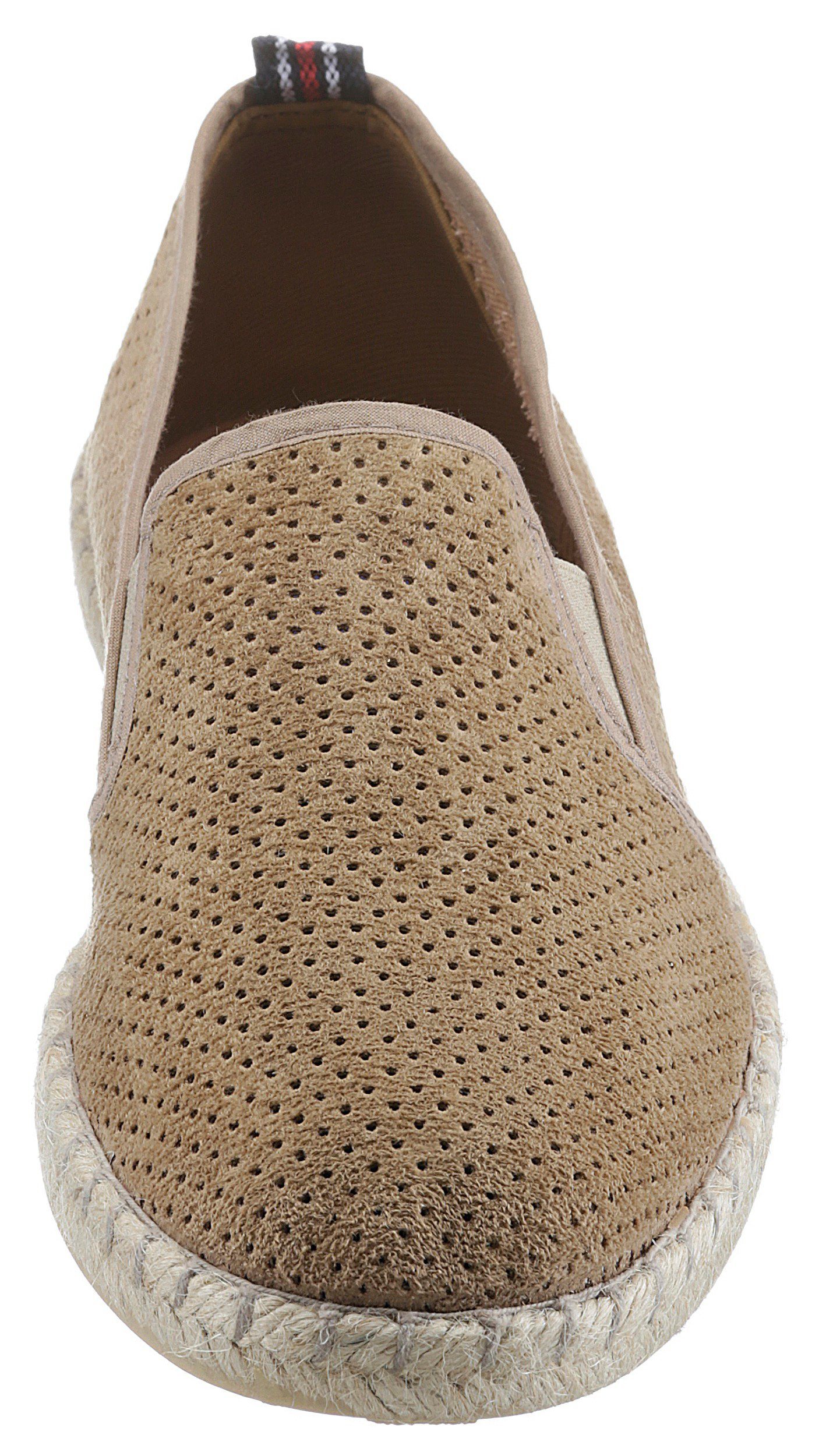 VERBENAS Espadrilles Tom Pacific , loafer, slip-on, zomerschoen, strandschoen met stretch inzetstukken