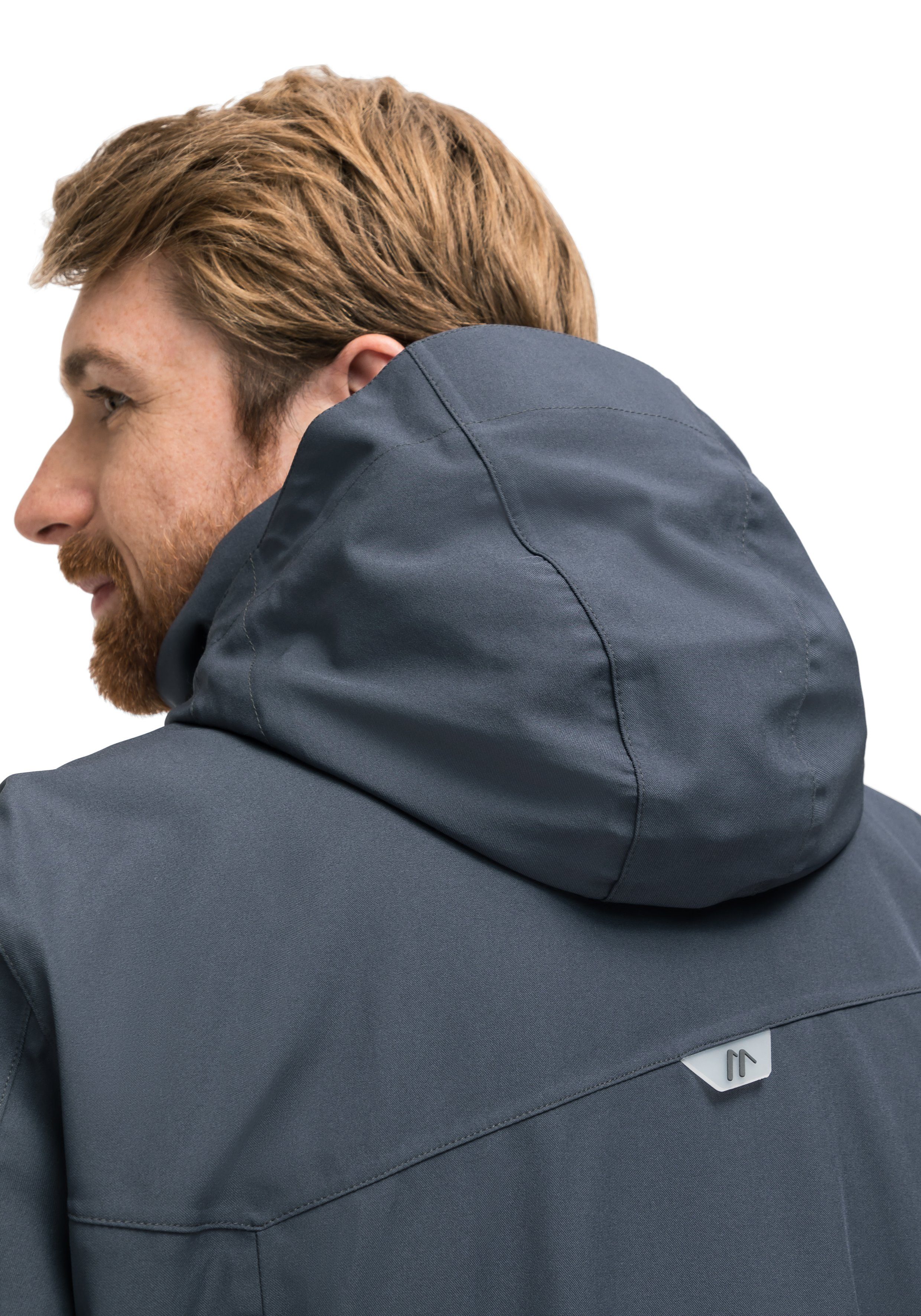 Maier Sports Ski-jack Joran ademende herenjack, waterdichte winddichte winterjack
