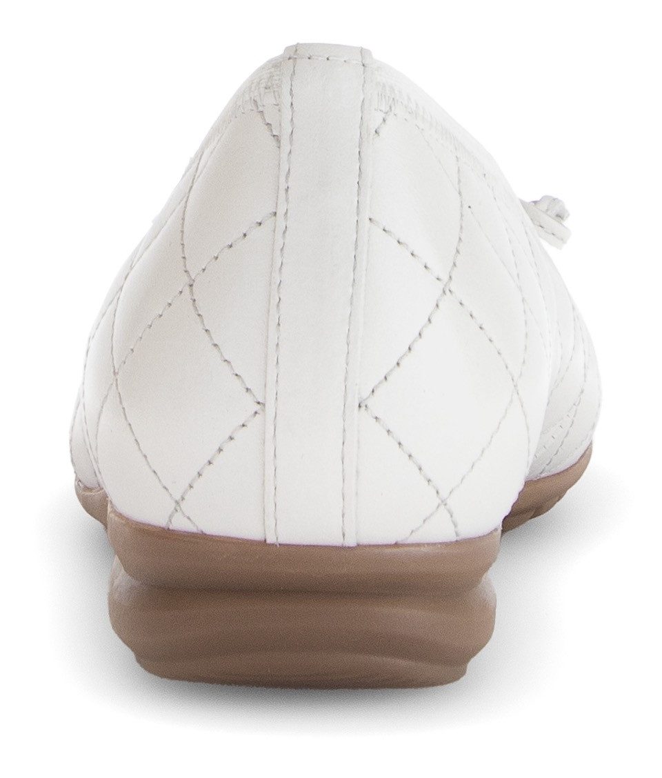 Gabor Ballerina's Florence lage schoen, instapschoen, businessschoen, sierstiksels, breedte g