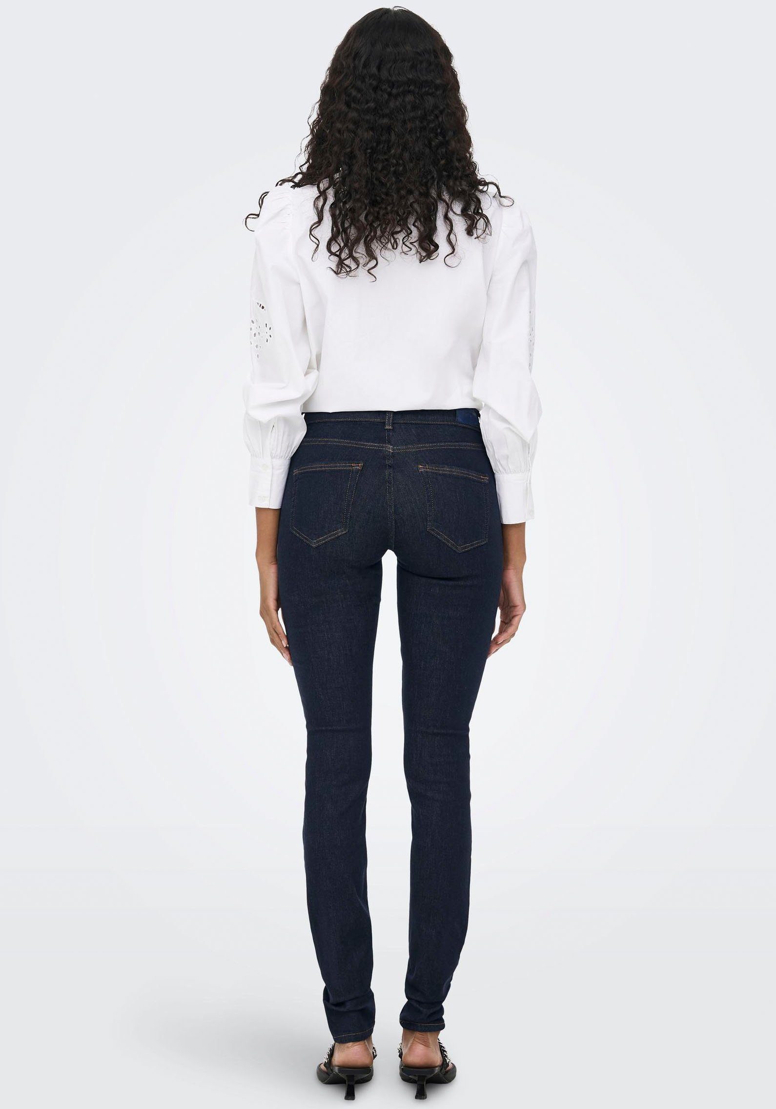 Only Skinny fit jeans ONLBLUSH MID SK STAYBLUE DNM REA023