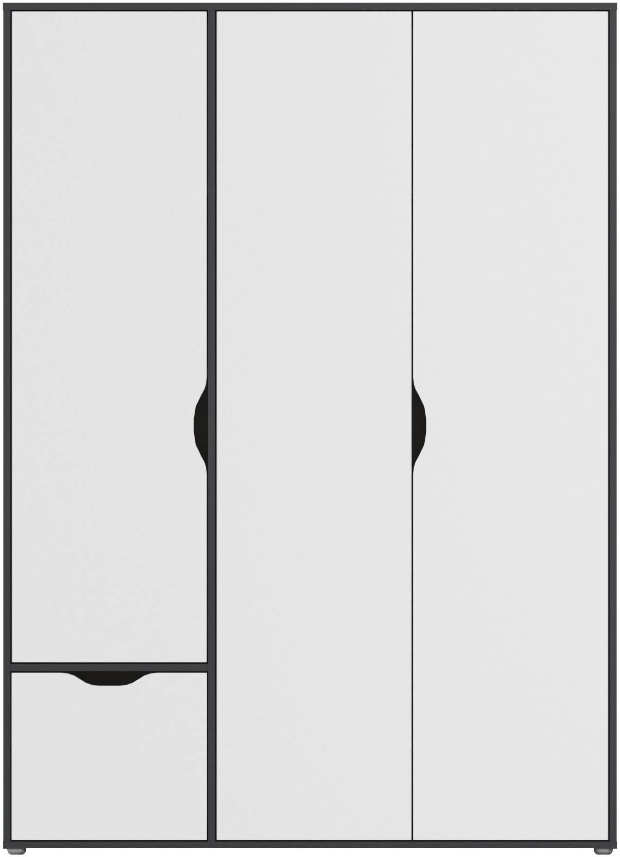 rauch Draaideurkast Kledingkast Kast Garderobe Wasmand NARAI met Laden Greefaansluitingen voor een greeploze look TOPSELLER MADE IN GERMANY