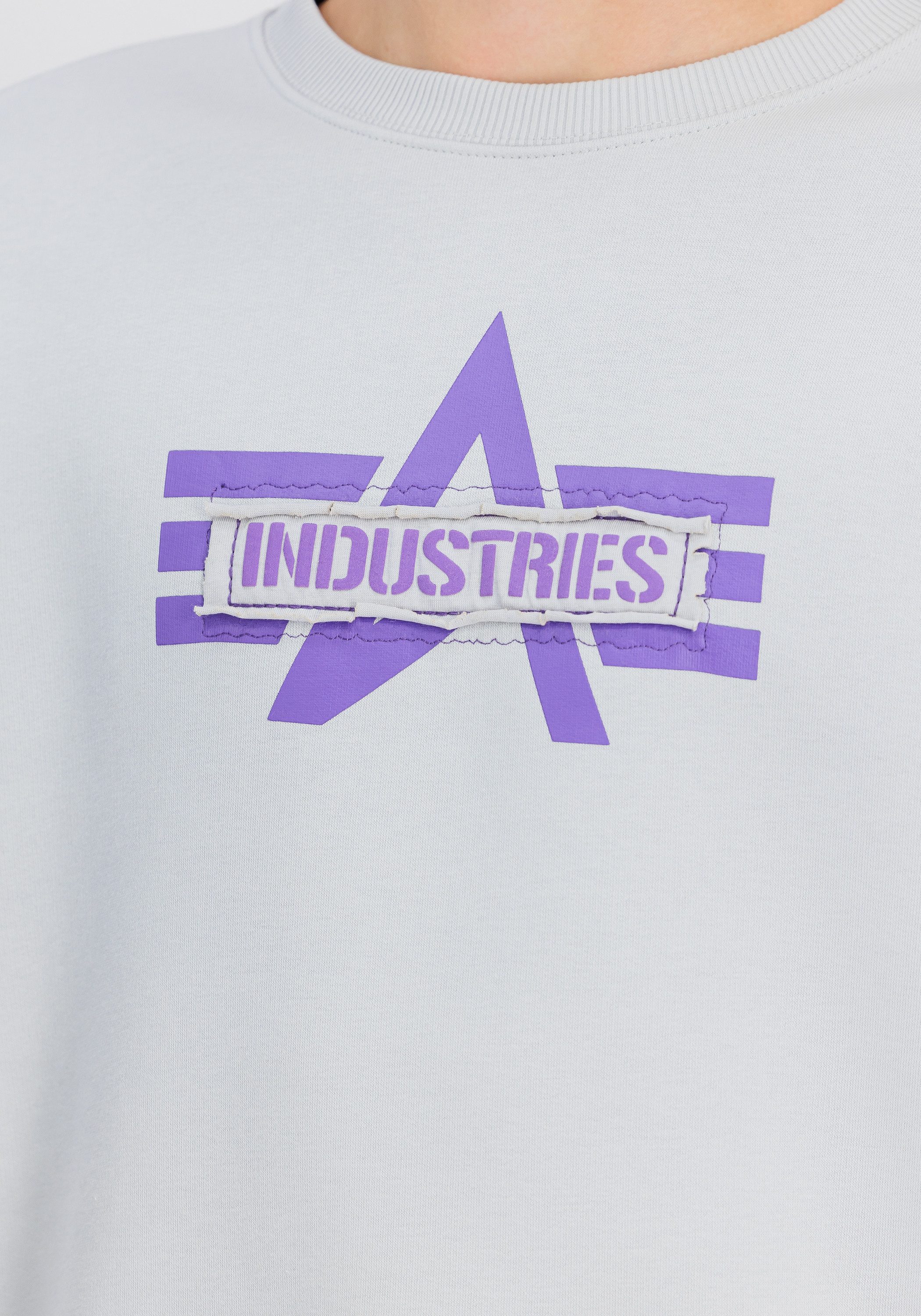 Alpha Industries Sweater Alpha Industries Men - Sweatshirts Logo Edge Crewneck