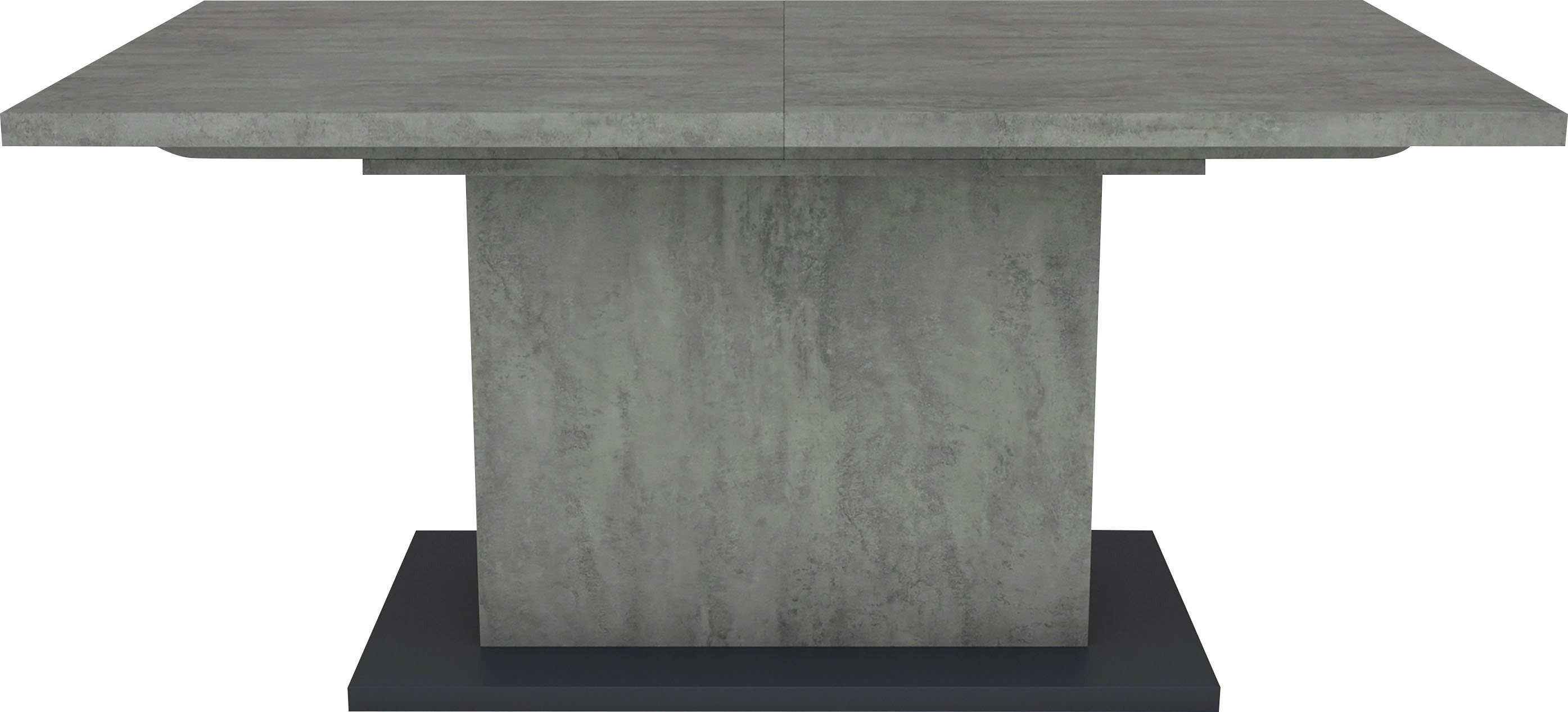 byLIVING Eettafel Athene ,met uittrekfunctie, breedte 160-200 cm, in verschillende uitvoeringen eettafels grijs