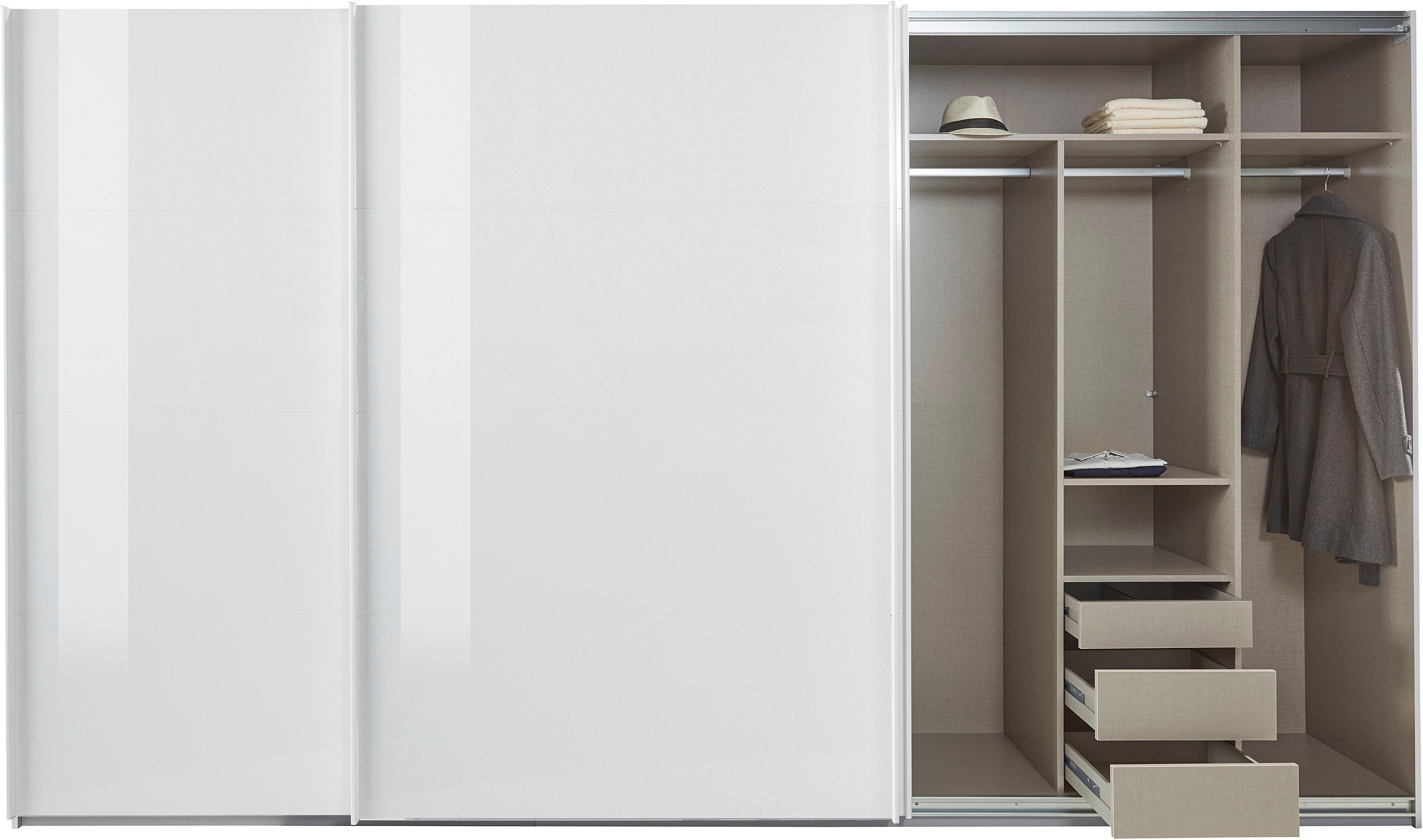 rauch Zweefdeurkast Kledingkast kast garderobe TOPSELLER OTELI incl. binnenindeling