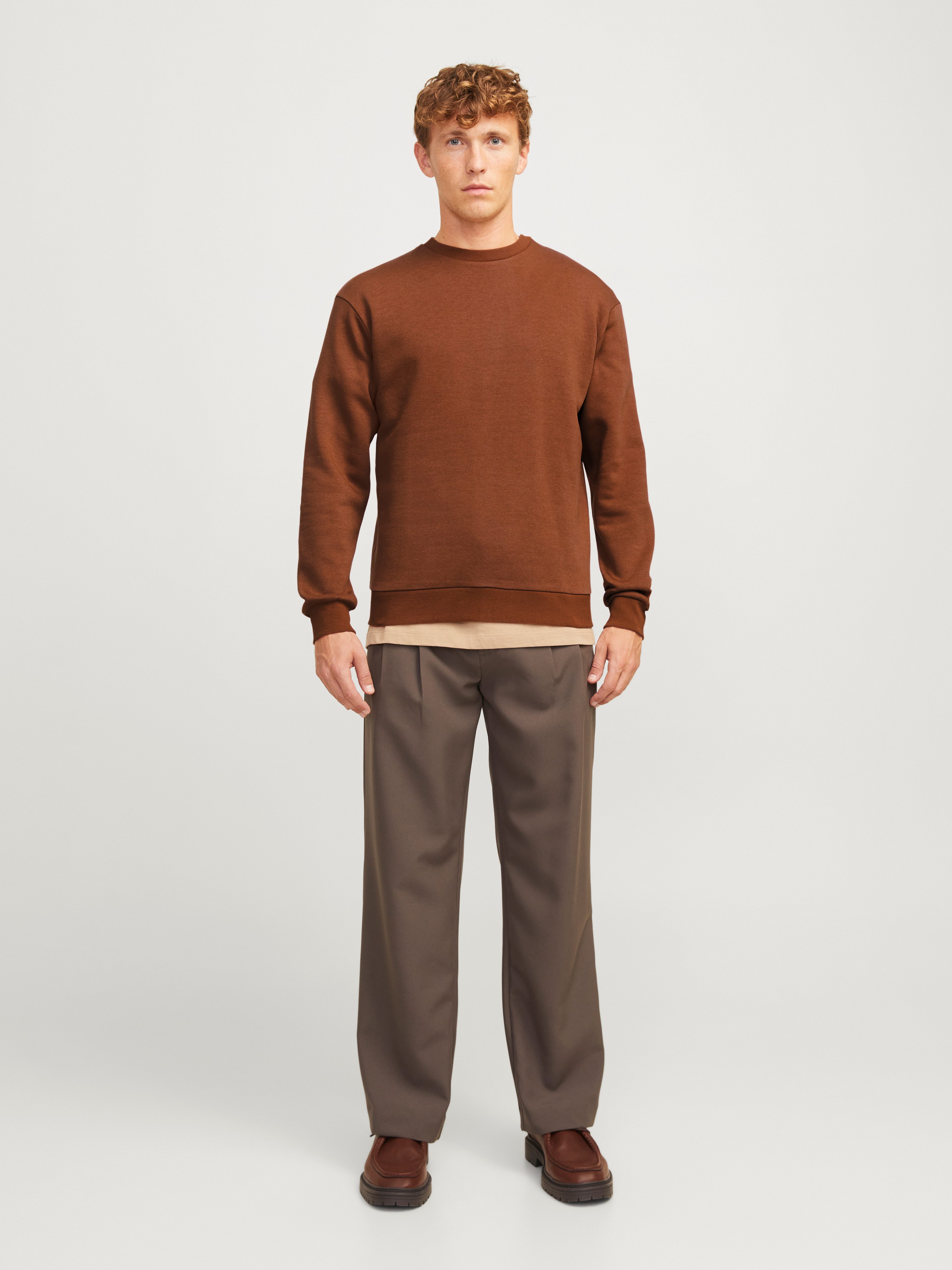 Jack & Jones Sweatshirt JJEBRADLEY SWEAT CREW NOOS