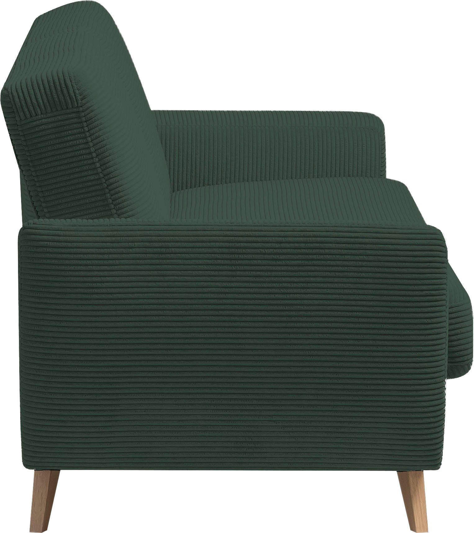 exxpo - sofa fashion 3-zitsbank Samso, elegant en comfortabel, actuele cord bekleding, kantelbank