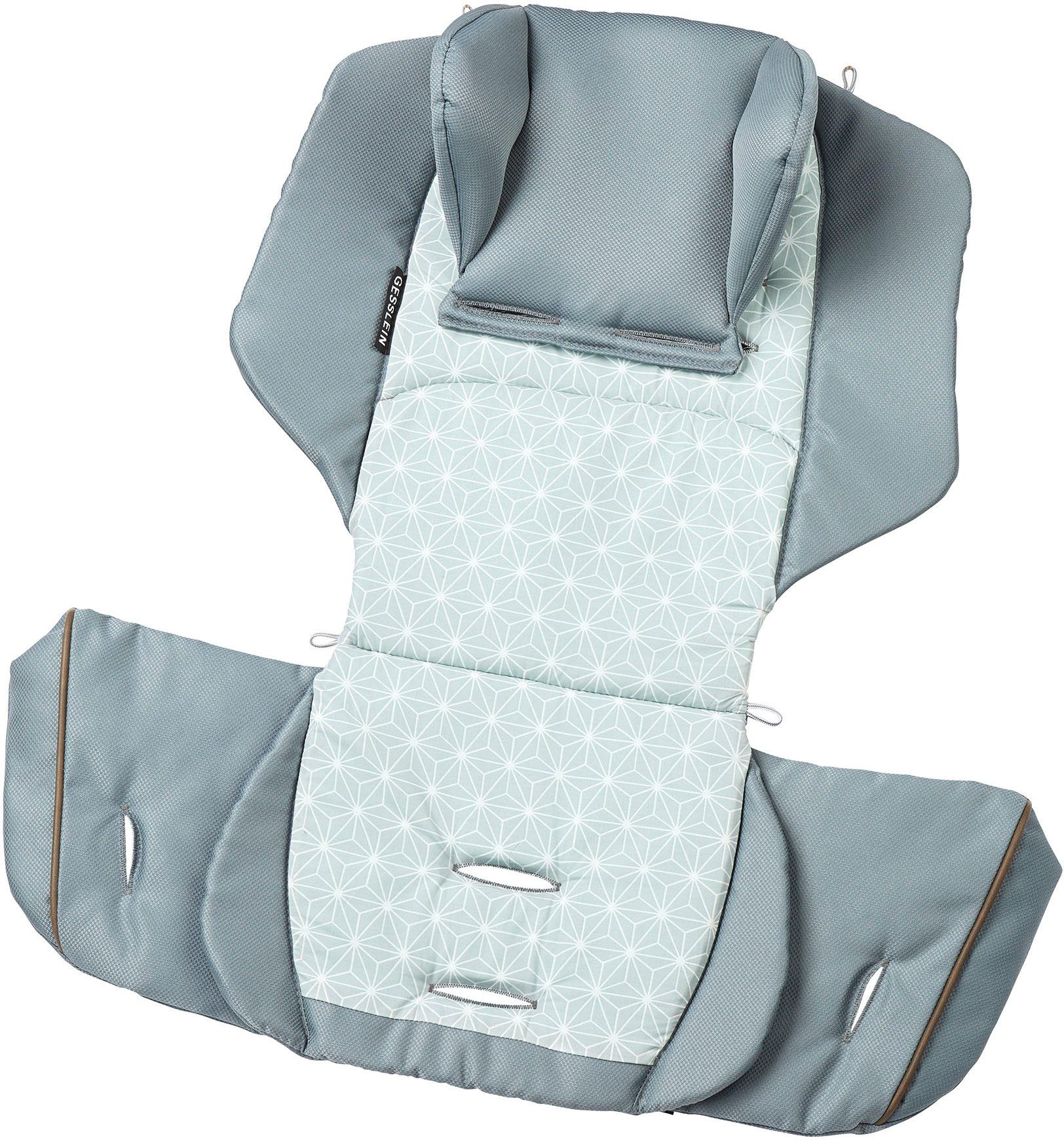 Gesslein Combi-kinderwagen FX4 Soft+ met opzetstuk Classic zwart/tabak, benzine