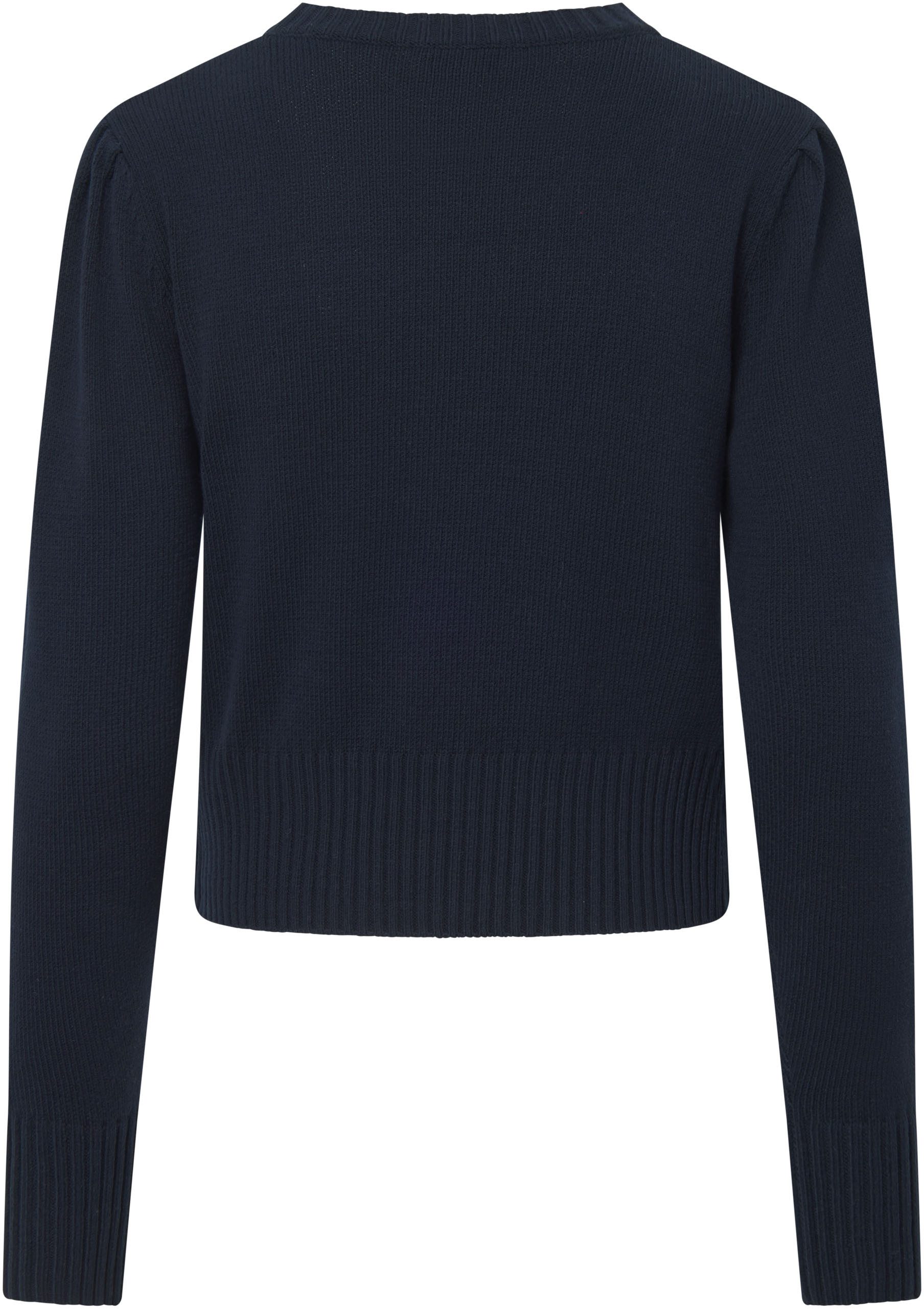 Joop Jeans Trui met ronde hals Kali met een logo-opschrift