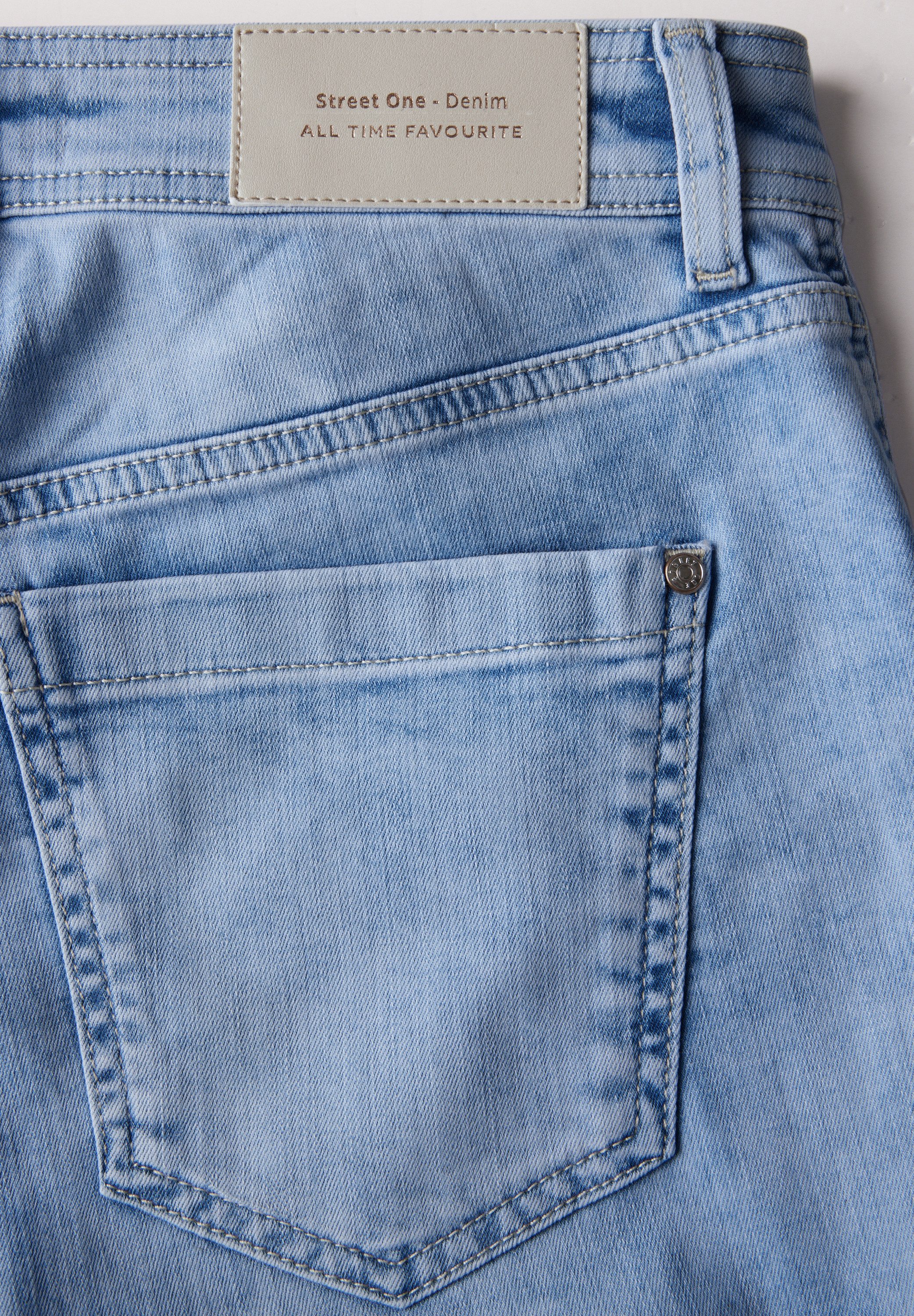 STREET ONE Relax fit jeans in cargo-look