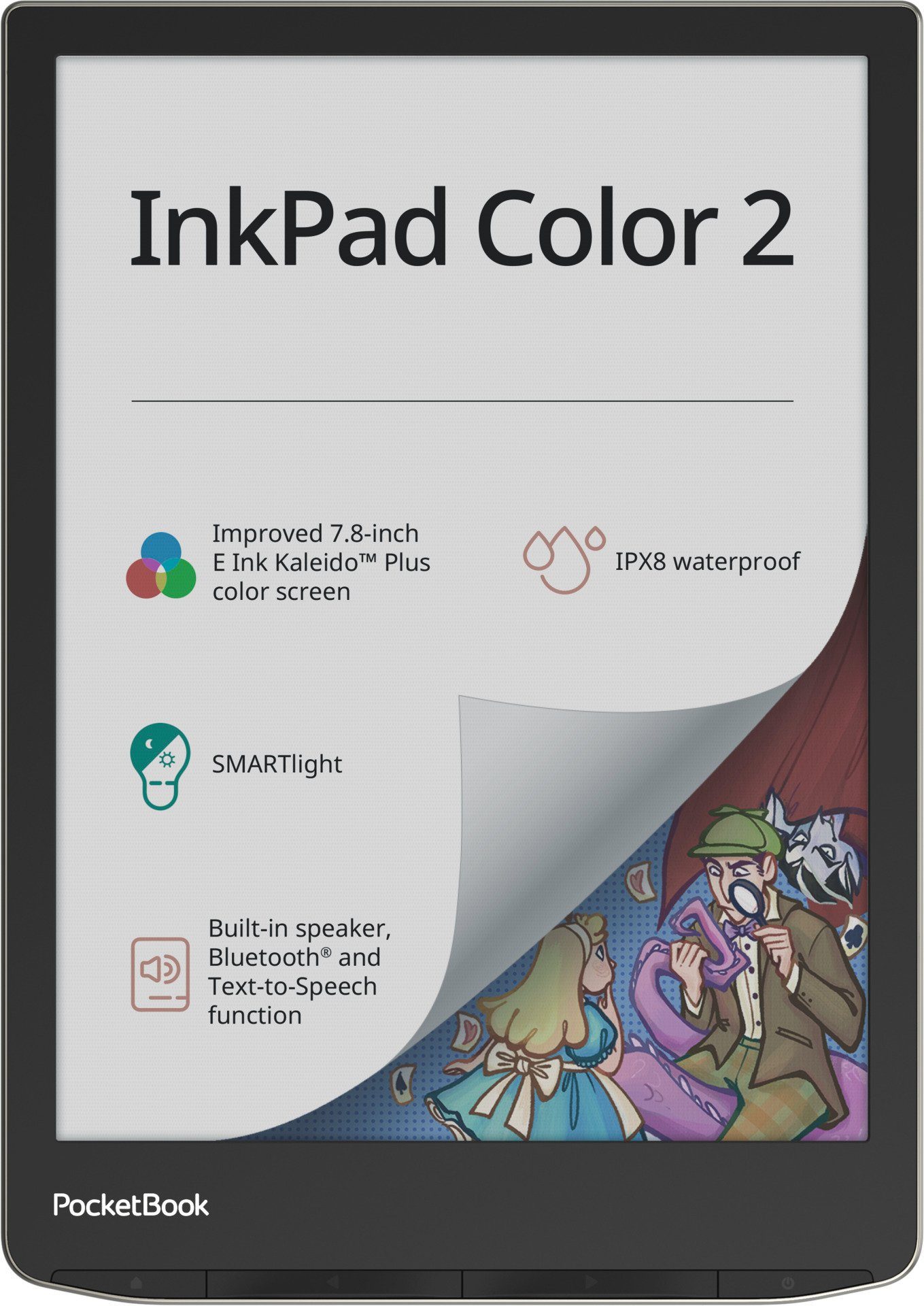 PocketBook E-reader InkPad Color 2, 7,8"