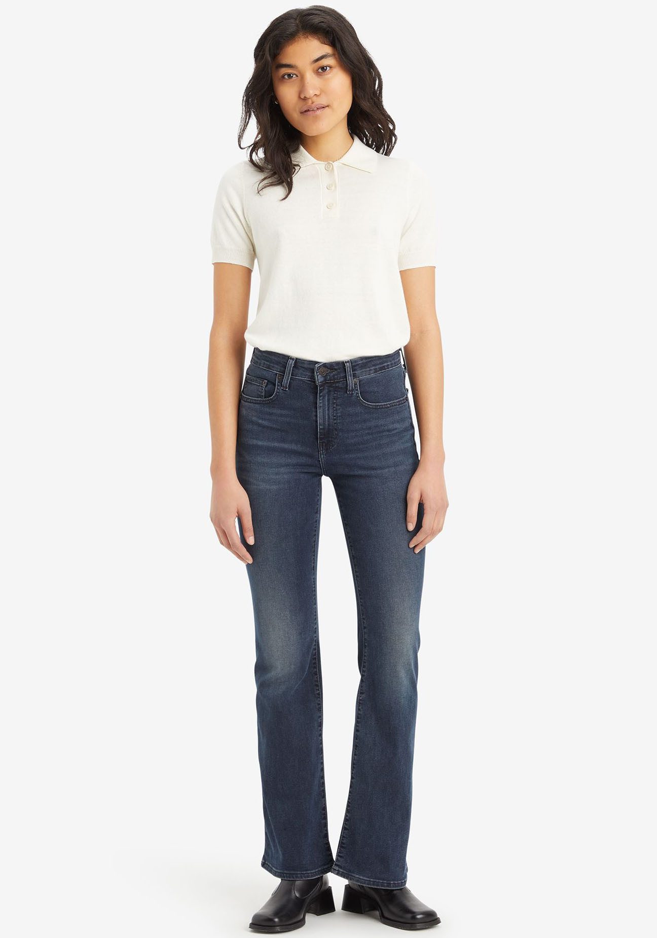 Levi's® Wijd uitlopende jeans 726 HR FLARE