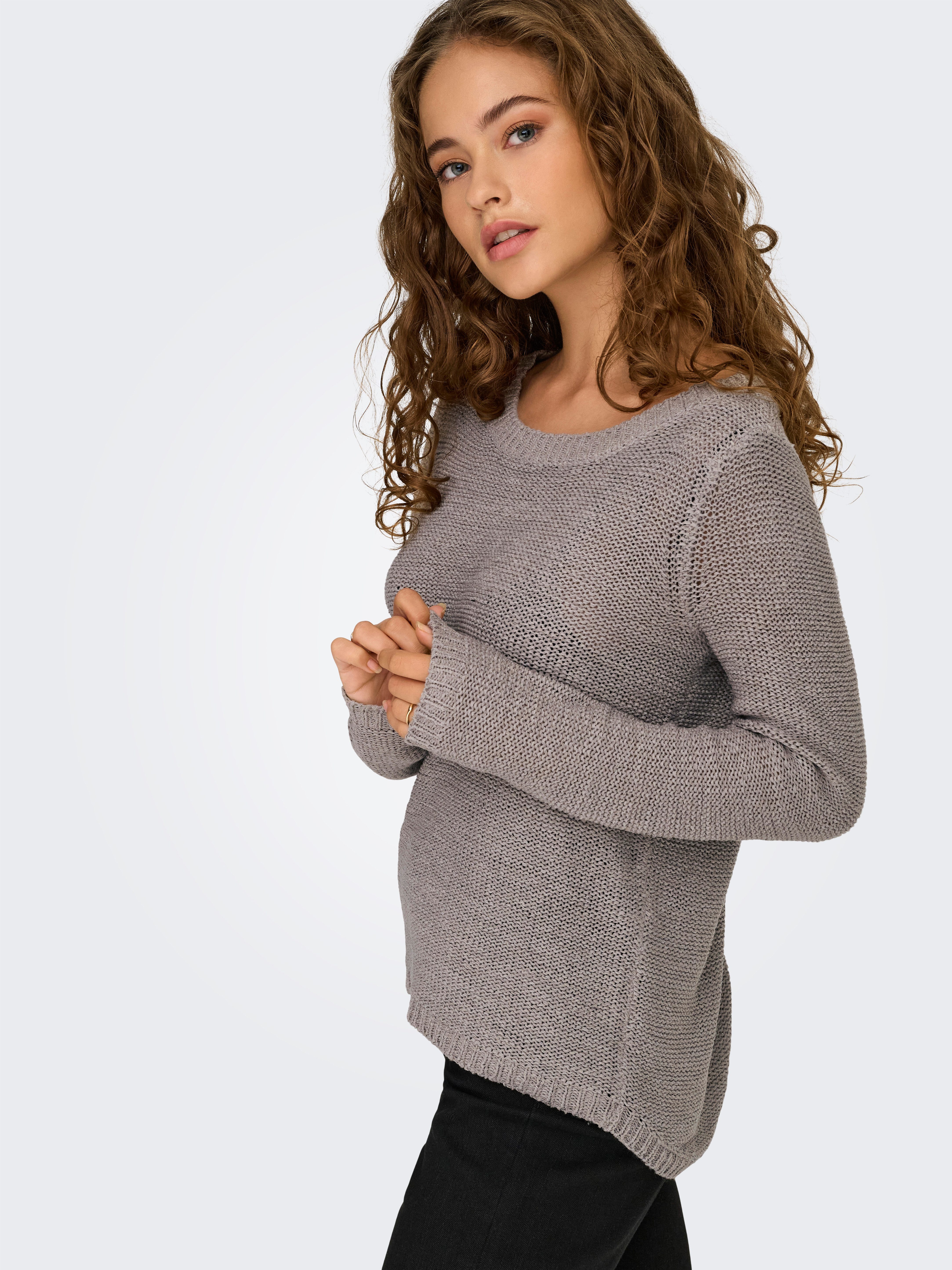 Only Gebreide trui ONLGEENA XO L/S PULLOVER KNT NOOS