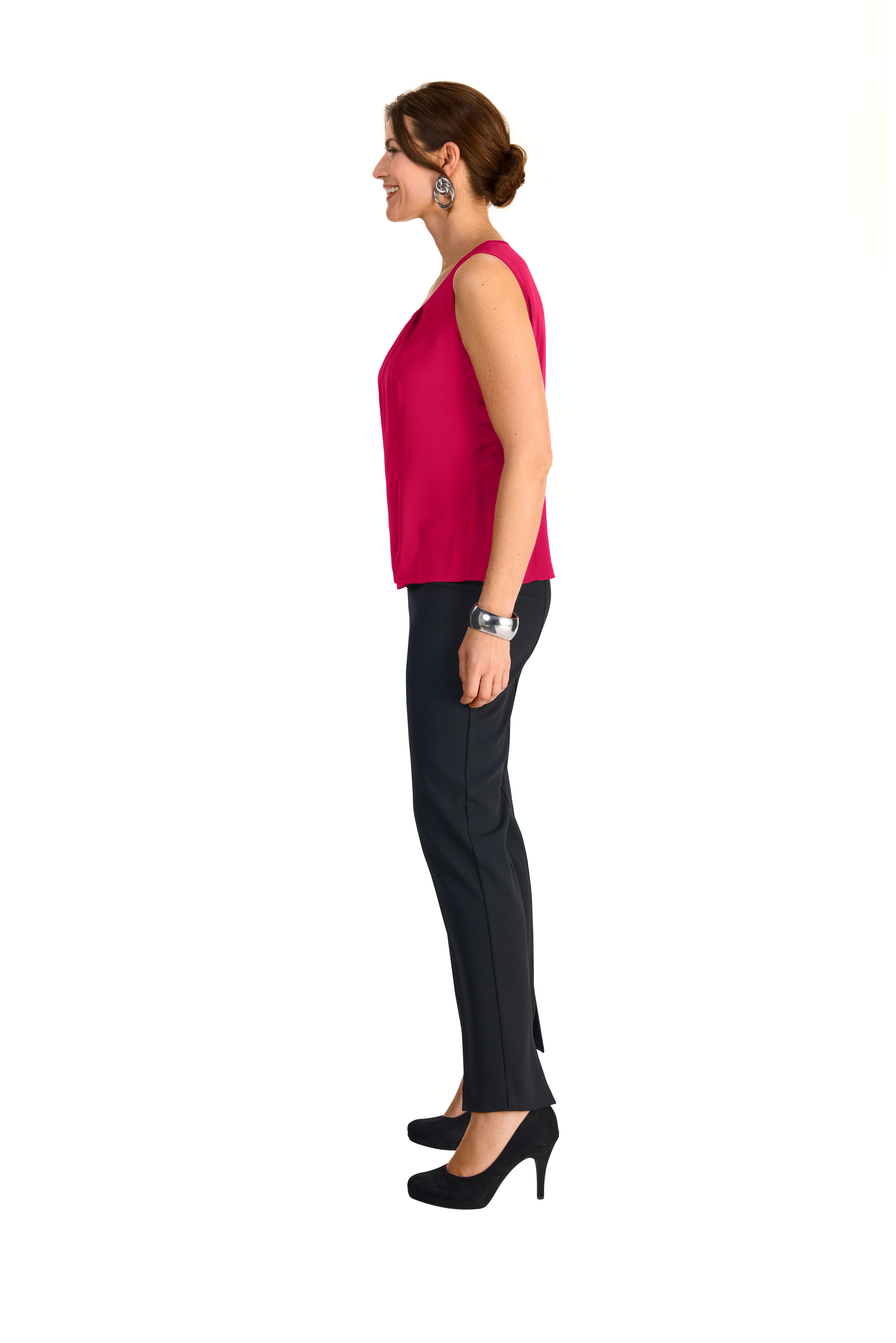 HERMANN LANGE Collection Shirttop met zijsplit