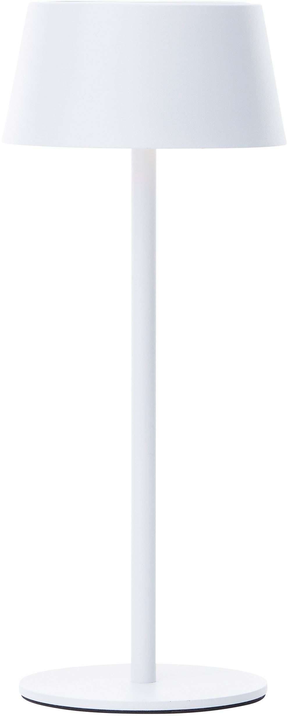 my home Led-tafellamp voor buiten Ocki tafellamp met zonne-energie en accu LED solar, 4 W, 300 lm, 3000 K, dimbaar, USB oplaadbaar, binnen & buiten (1 stuk)