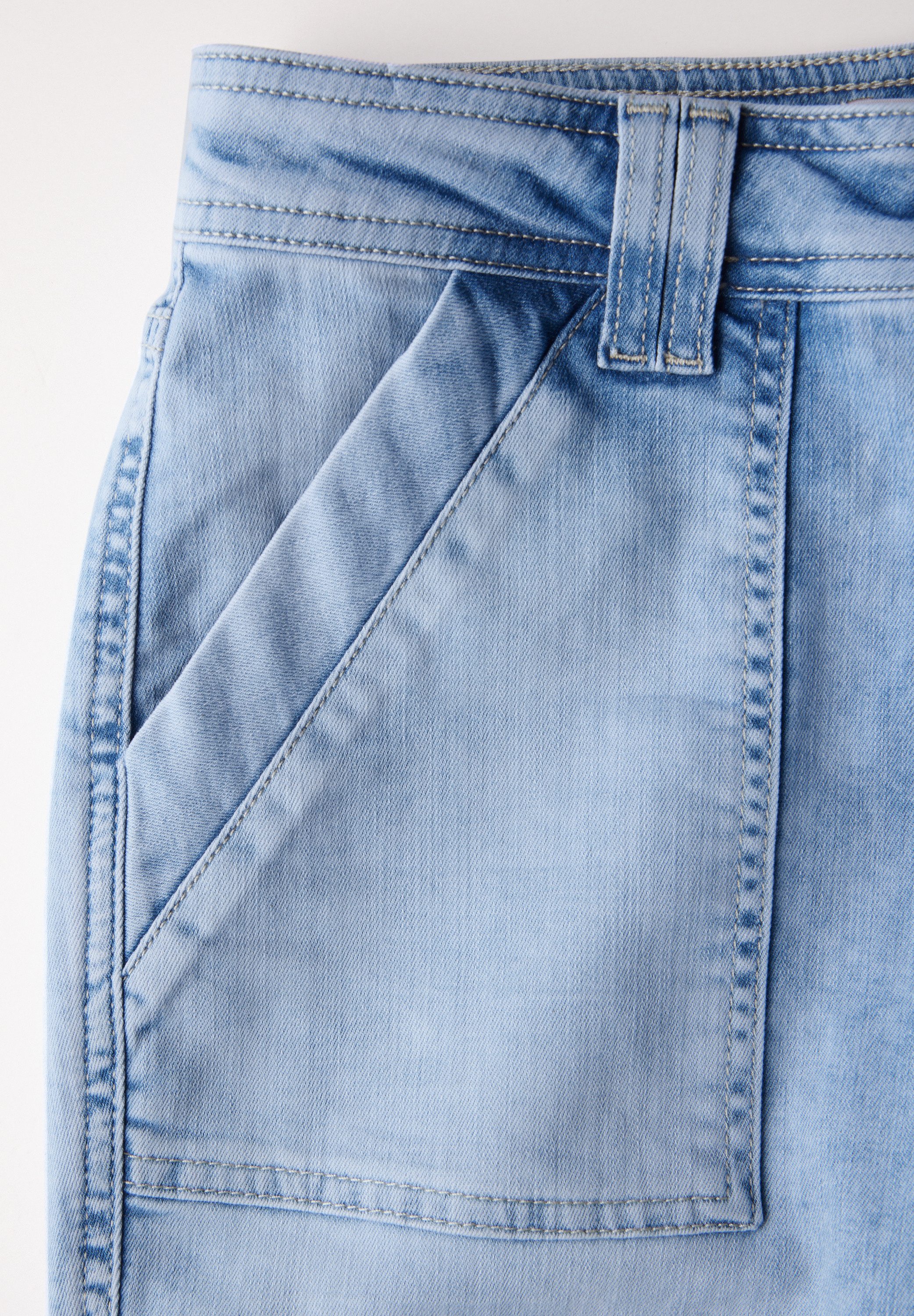 STREET ONE Relax fit jeans in cargo-look