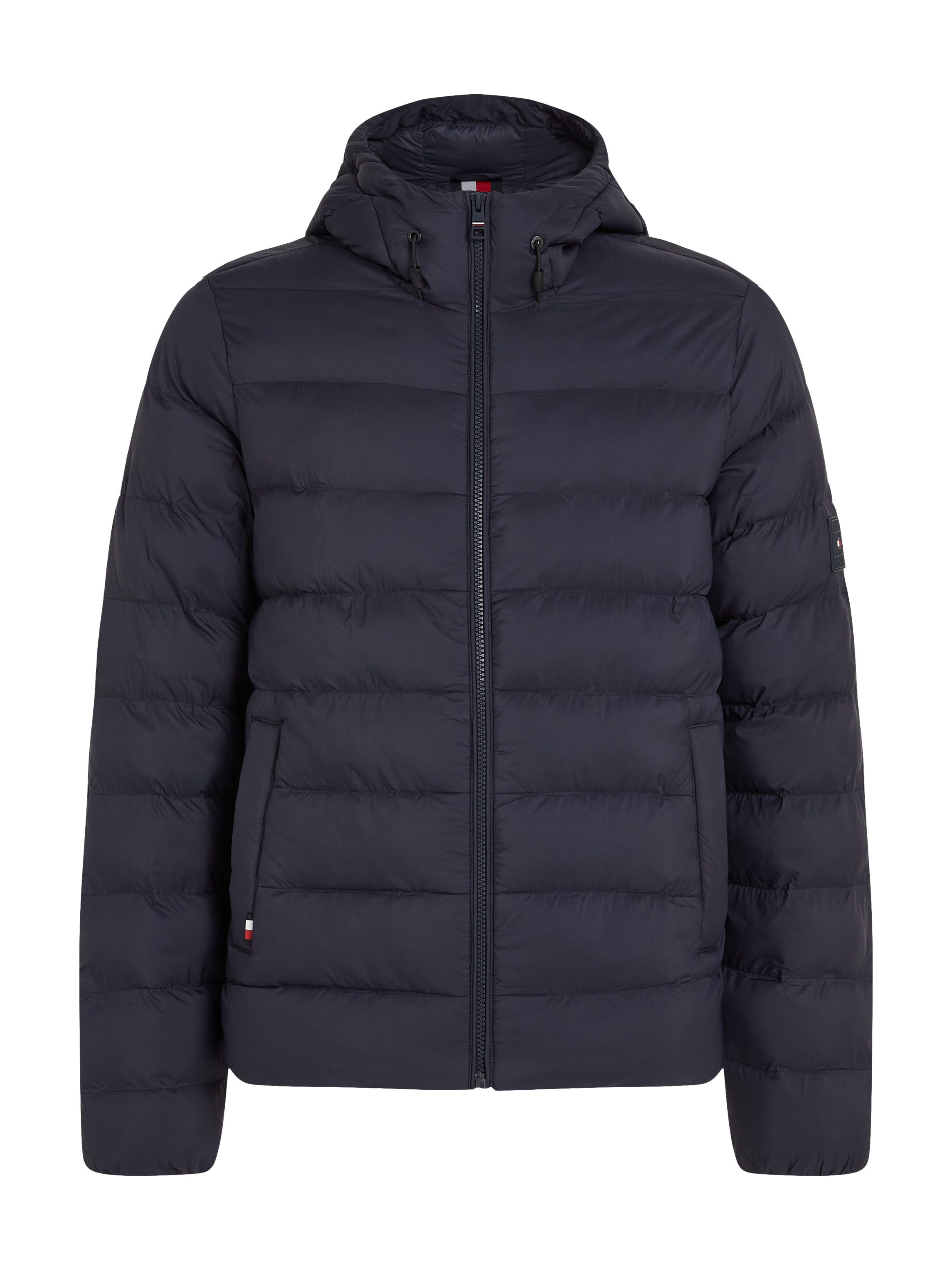 Tommy Hilfiger Gewatteerde jas MID WEIGHT HOODED JACKET