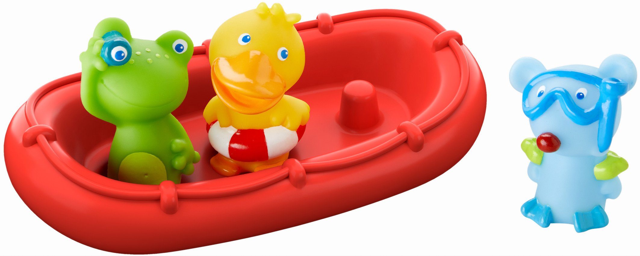 Haba Badspeelgoed Zwemboot dierenmatrozen ahoi!
