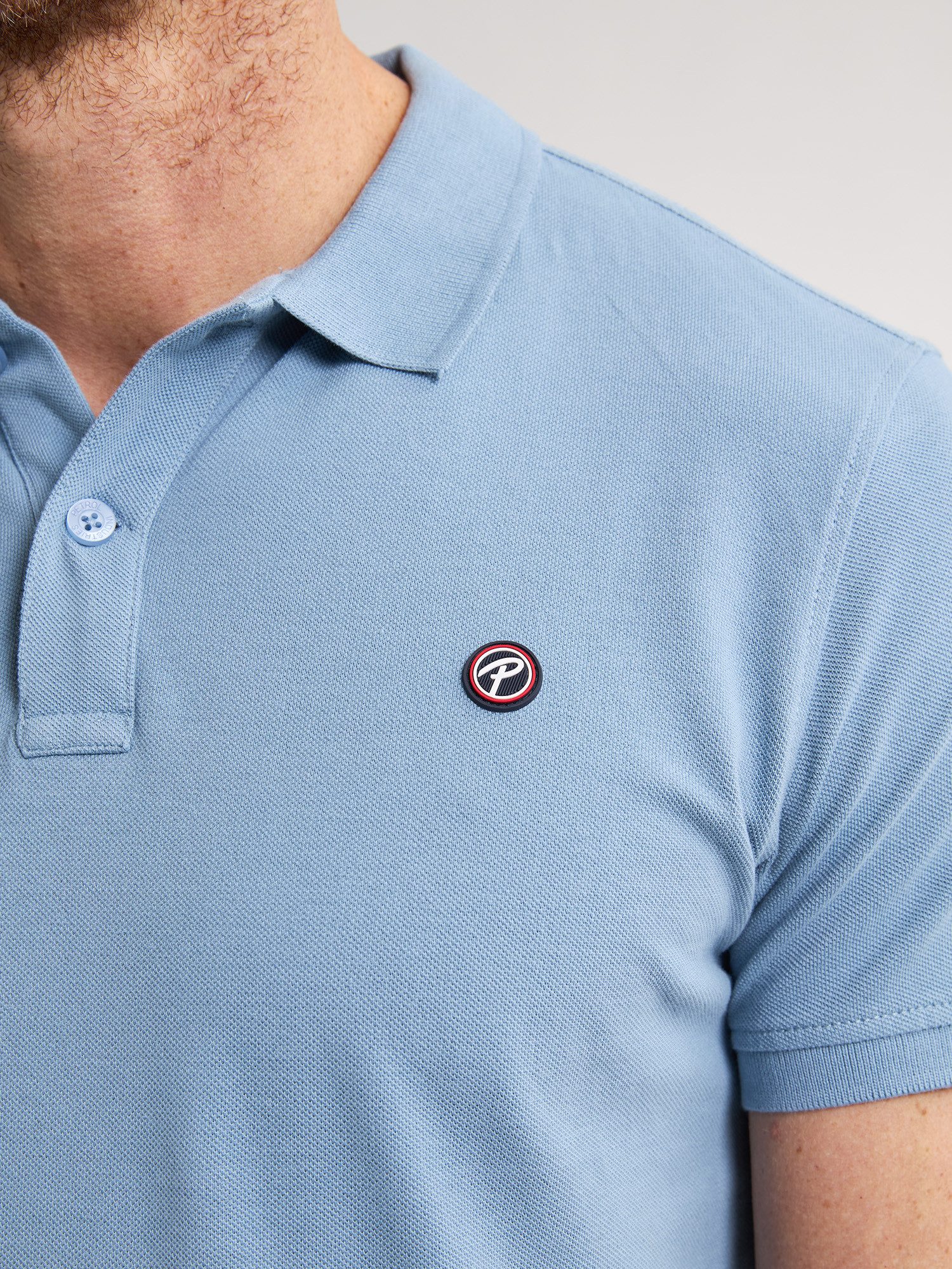 Petrol Industries Poloshirt met geborduurd logo