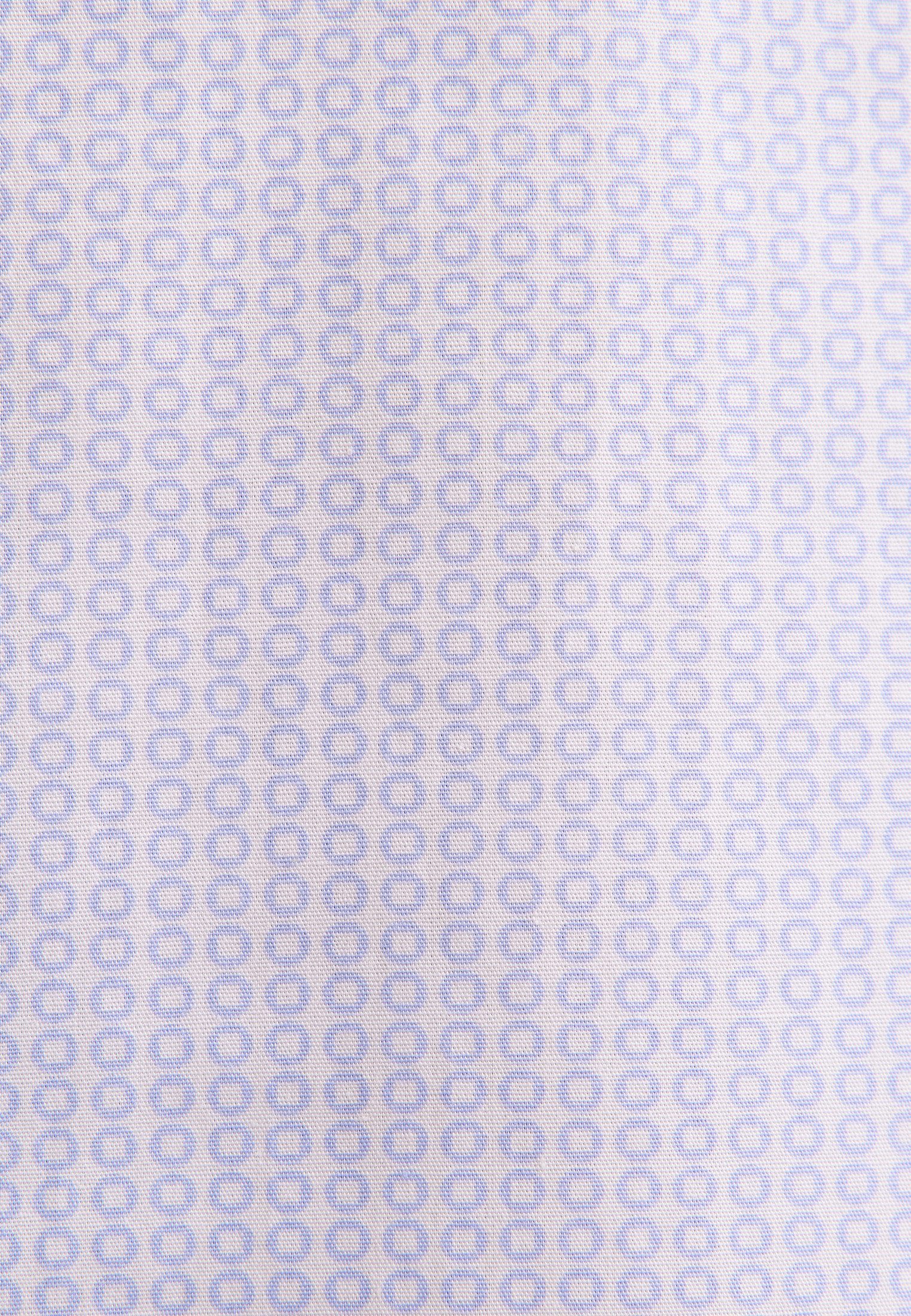 seidensticker Businessoverhemd Regular lange mouwen kentkraag print