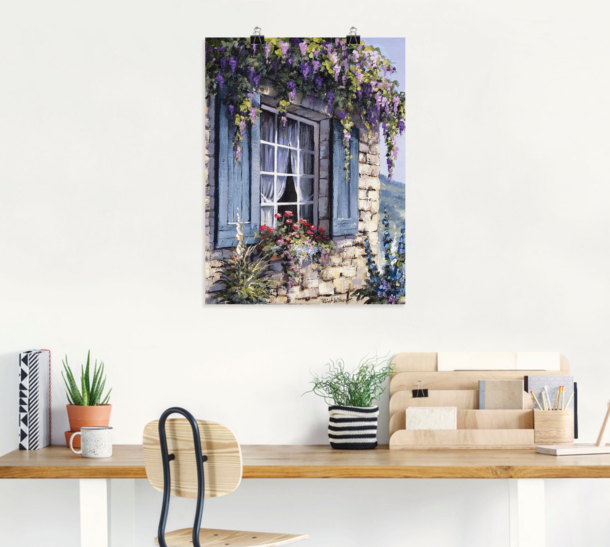 Artland Artprint Raam I als artprint op linnen, poster, muursticker in verschillende maten