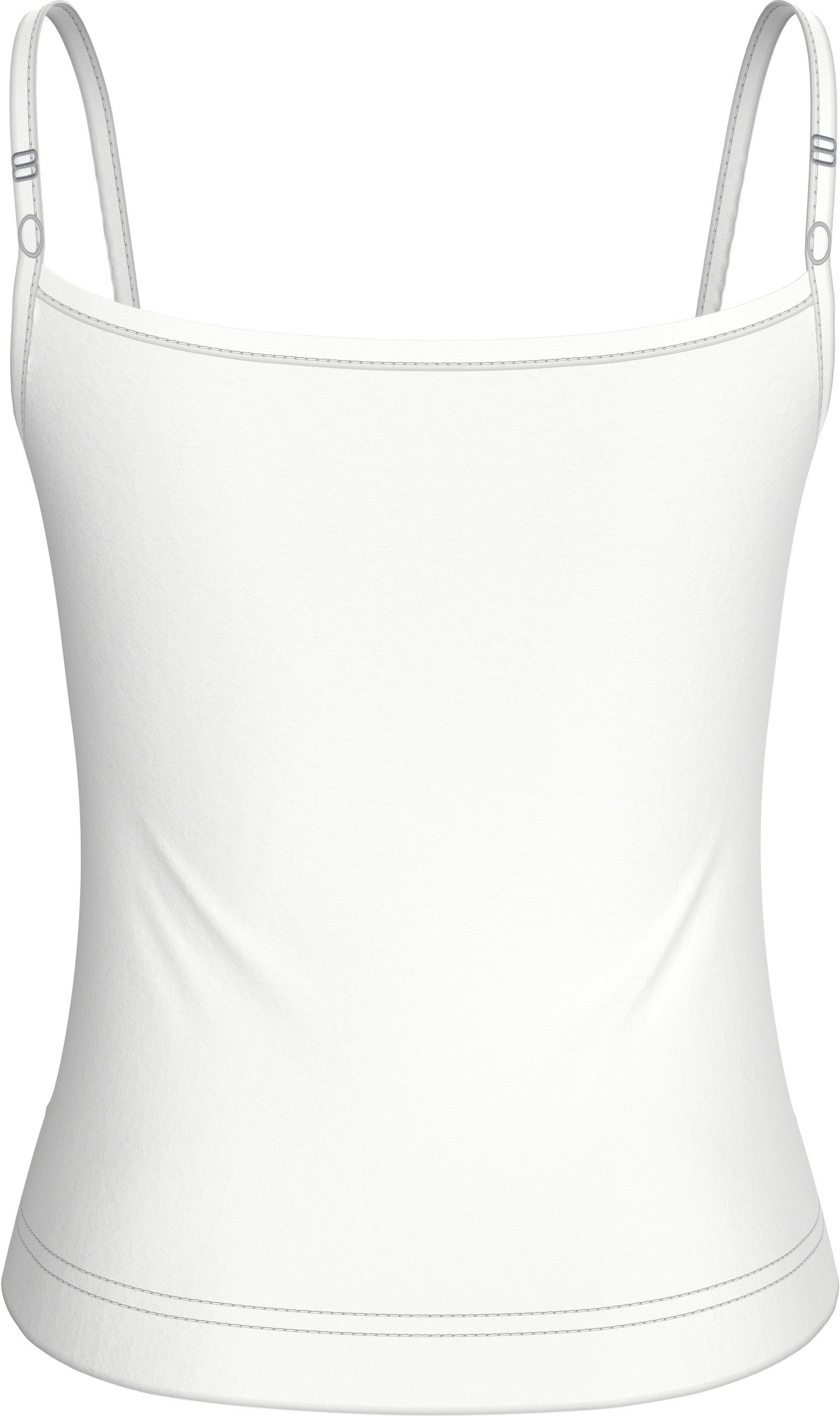 Tommy Hilfiger Underwear Top met spaghettibandjes 2 PACK CAMI met geborduurd logo (set, 2 stuks)