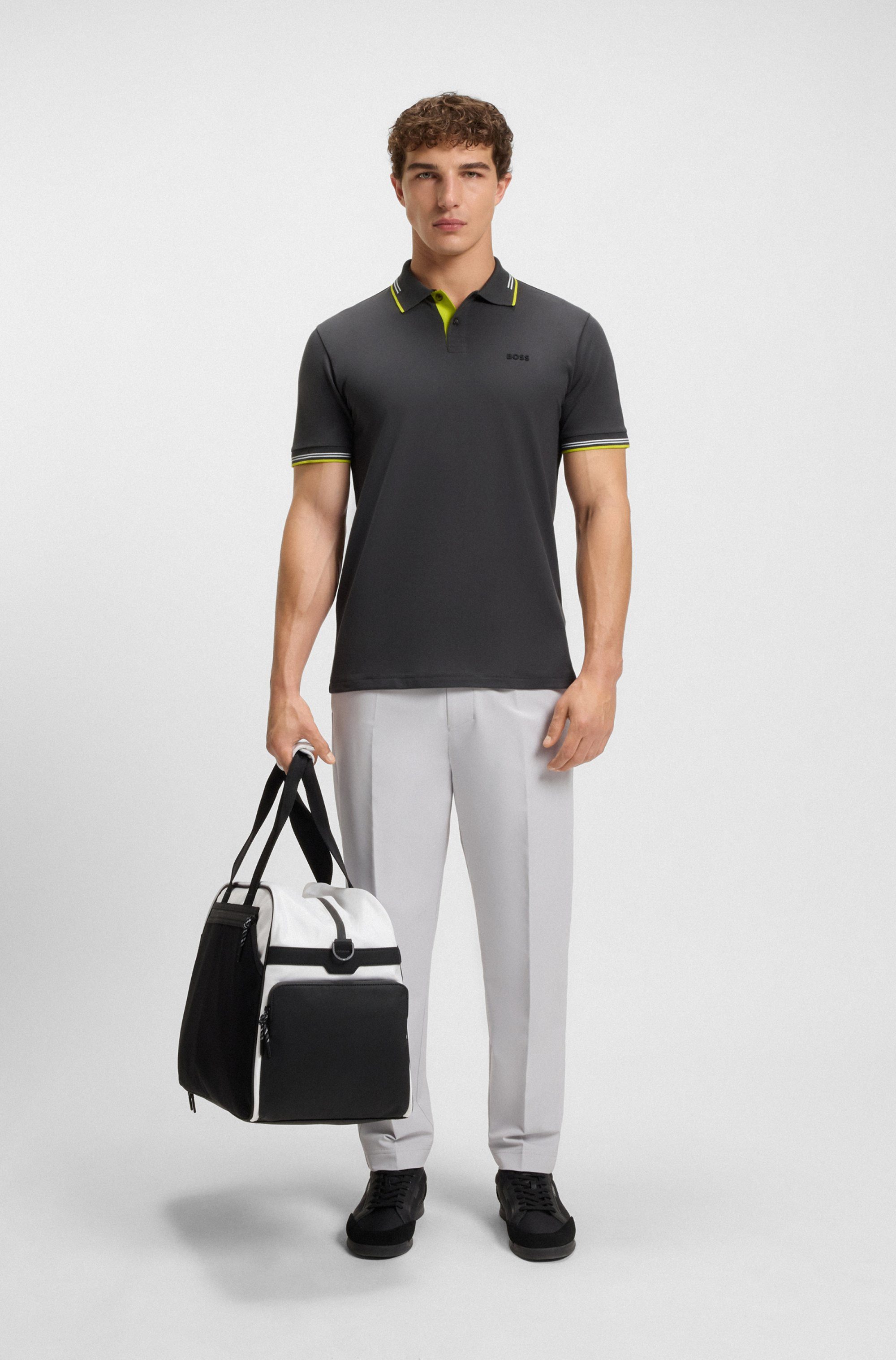 BOSS GREEN Poloshirt Paul met een polokraag