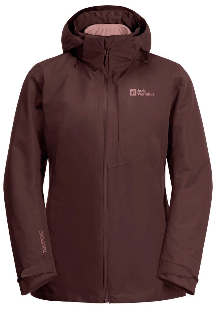 Jack Wolfskin Functioneel 3-in-1-jack BERGLAND 3IN1 JKT W