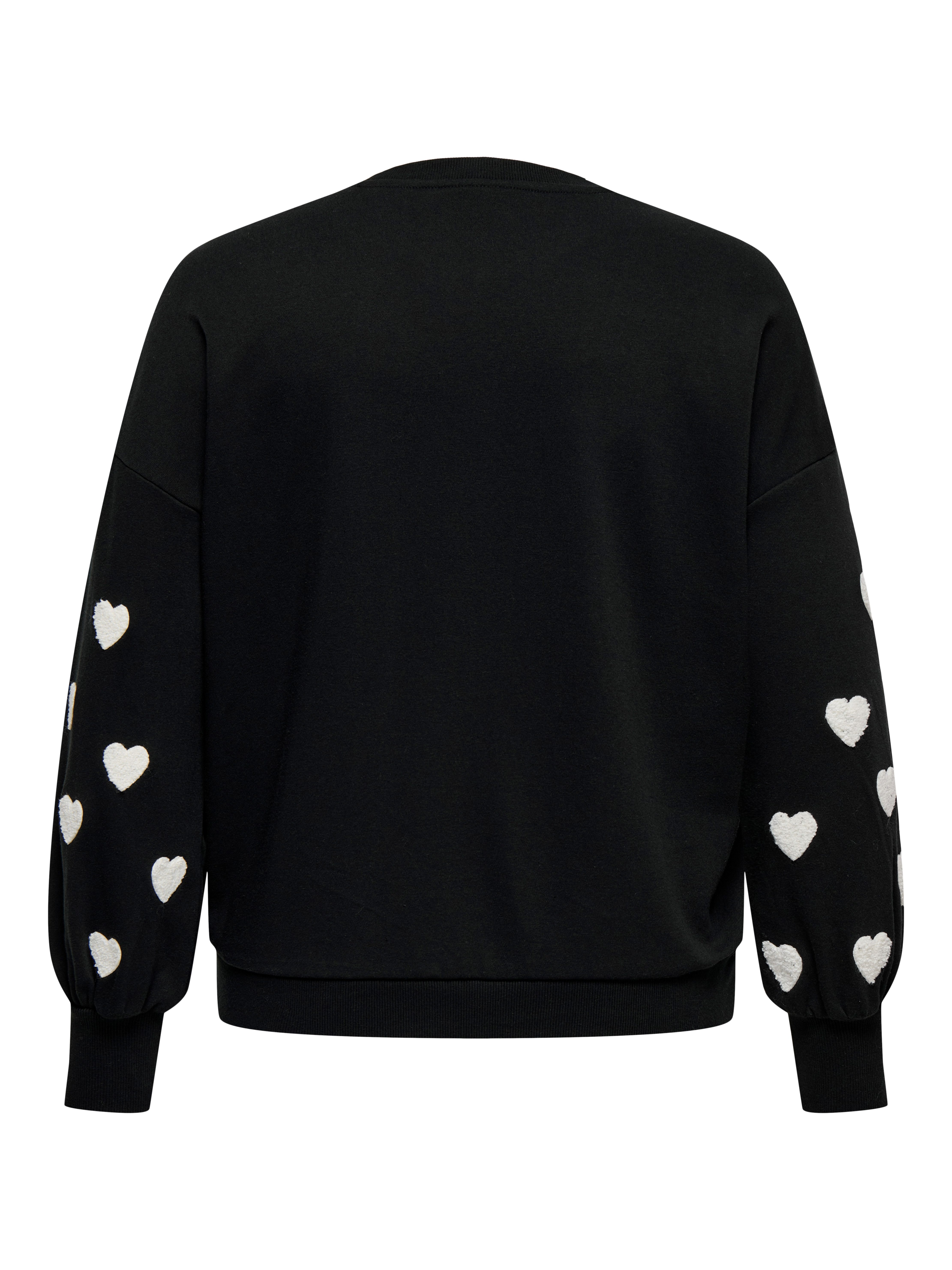 ONLY CARMAKOMA Sweatshirt CARMACY L/S O-NECK CC SWT JRS