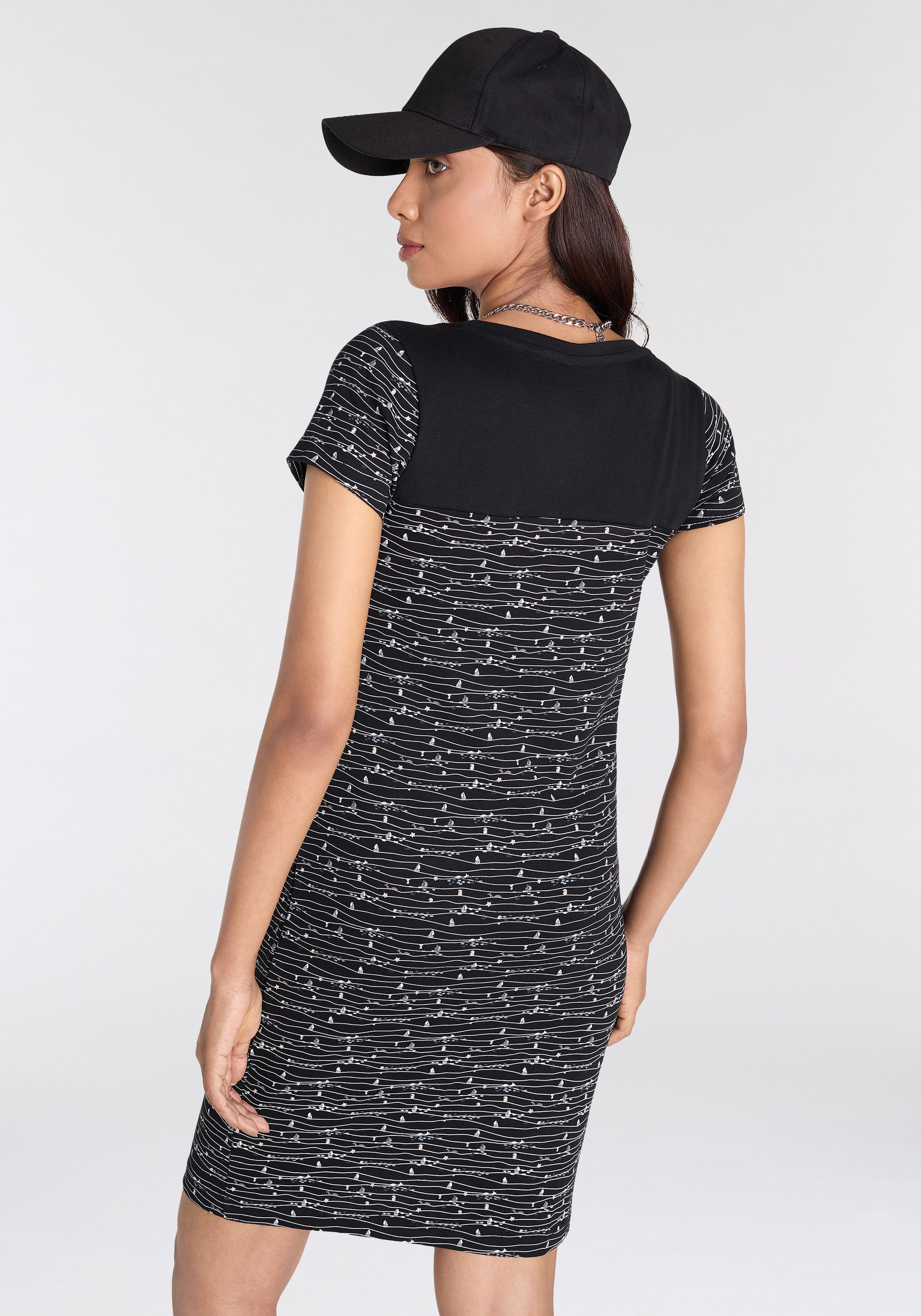 KangaROOS Jerseyjurk met trendy print all-over