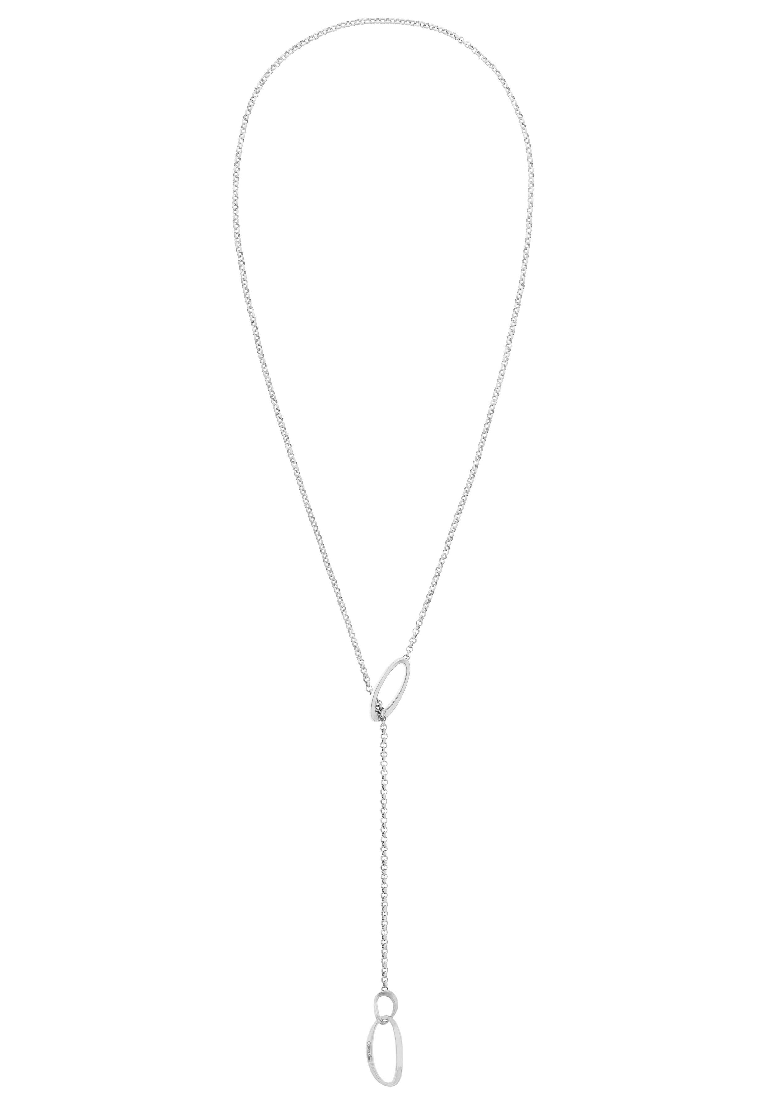 Calvin Klein Ketting met hanger met zirkoon (synthetisch)