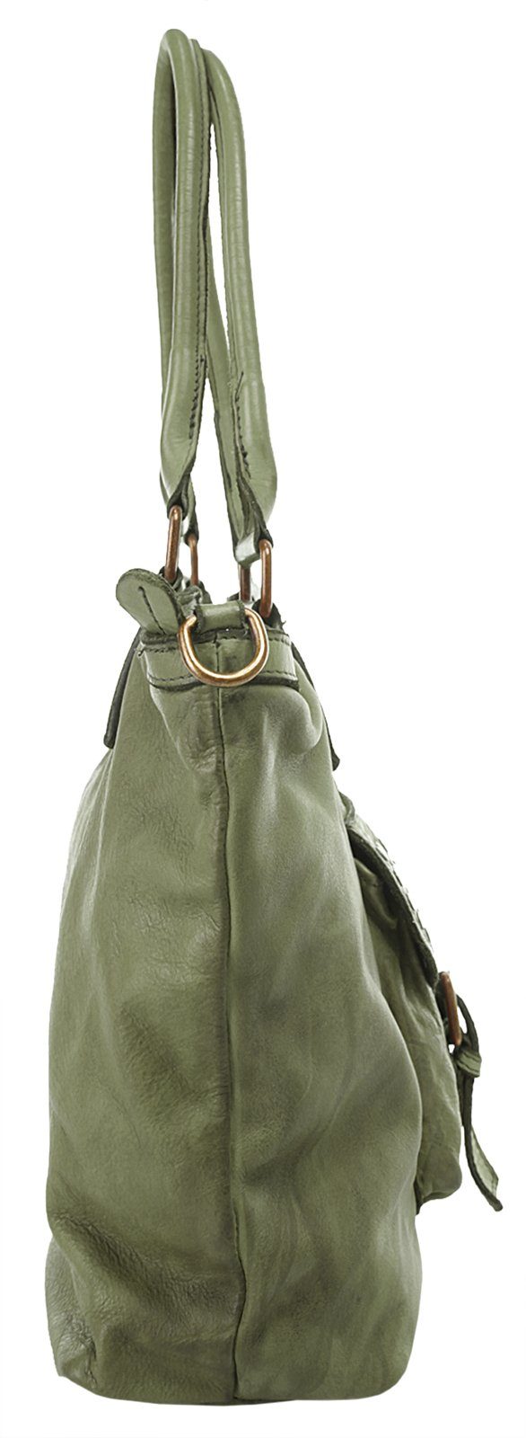 Samantha Look Shopper echt leer, made in italy