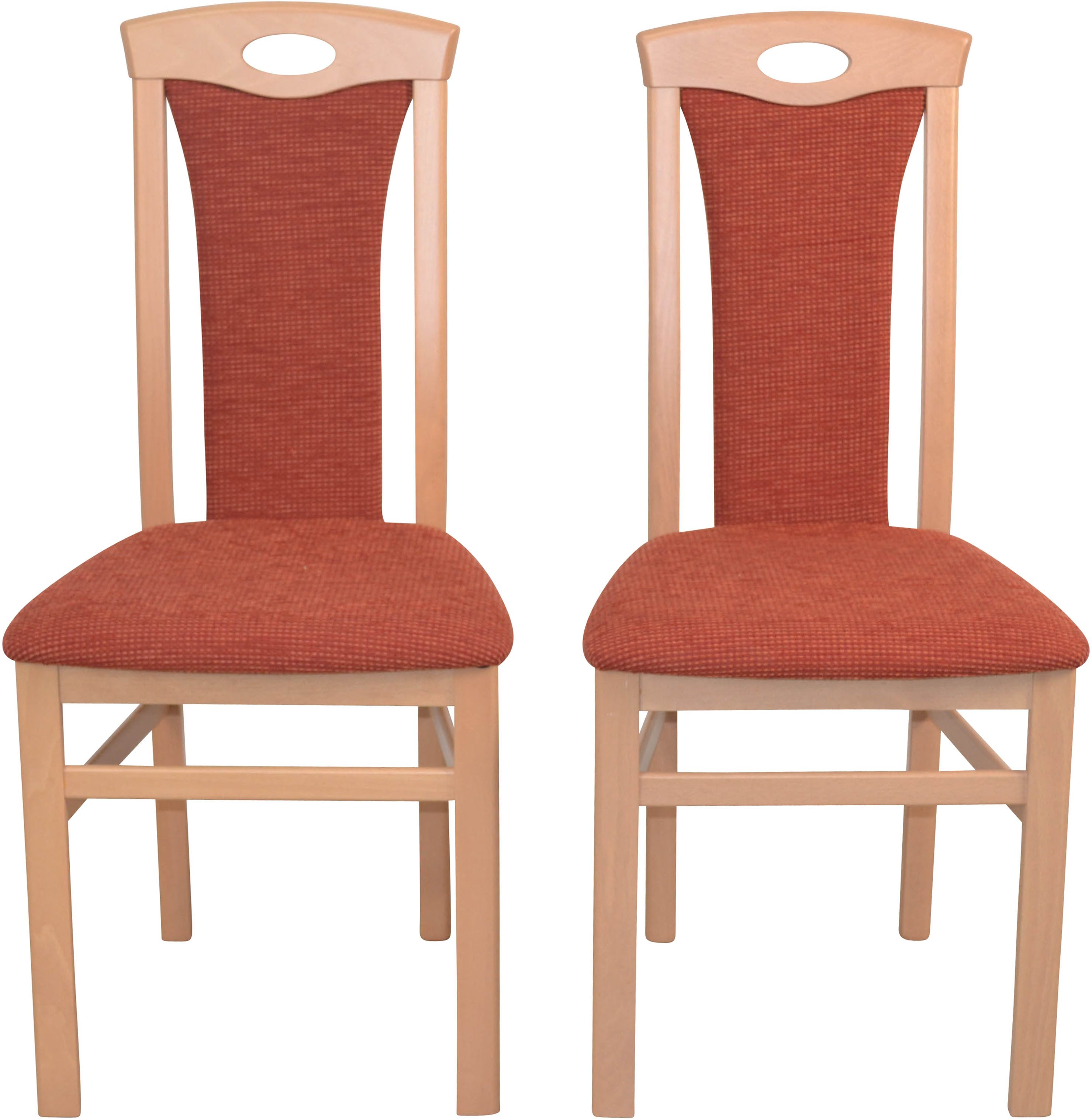HOFMANN LIVING AND MORE Eethoek 6-delige eethoek Stoelen voorgemonteerd (voordeelset, 6-delig)